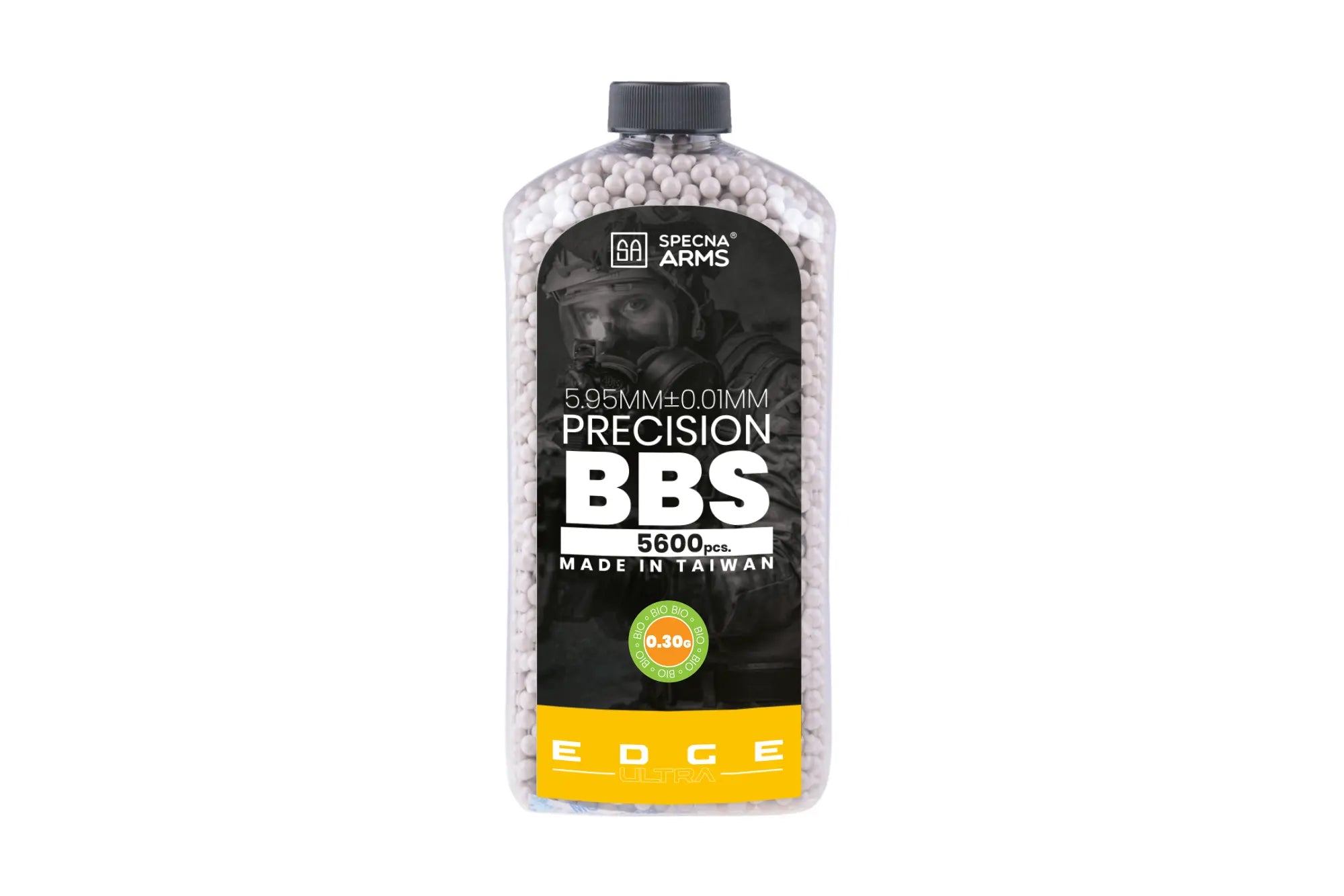 BBs 0.30g EDGE ULTRA BIO - 5600 pcs - white - bottle