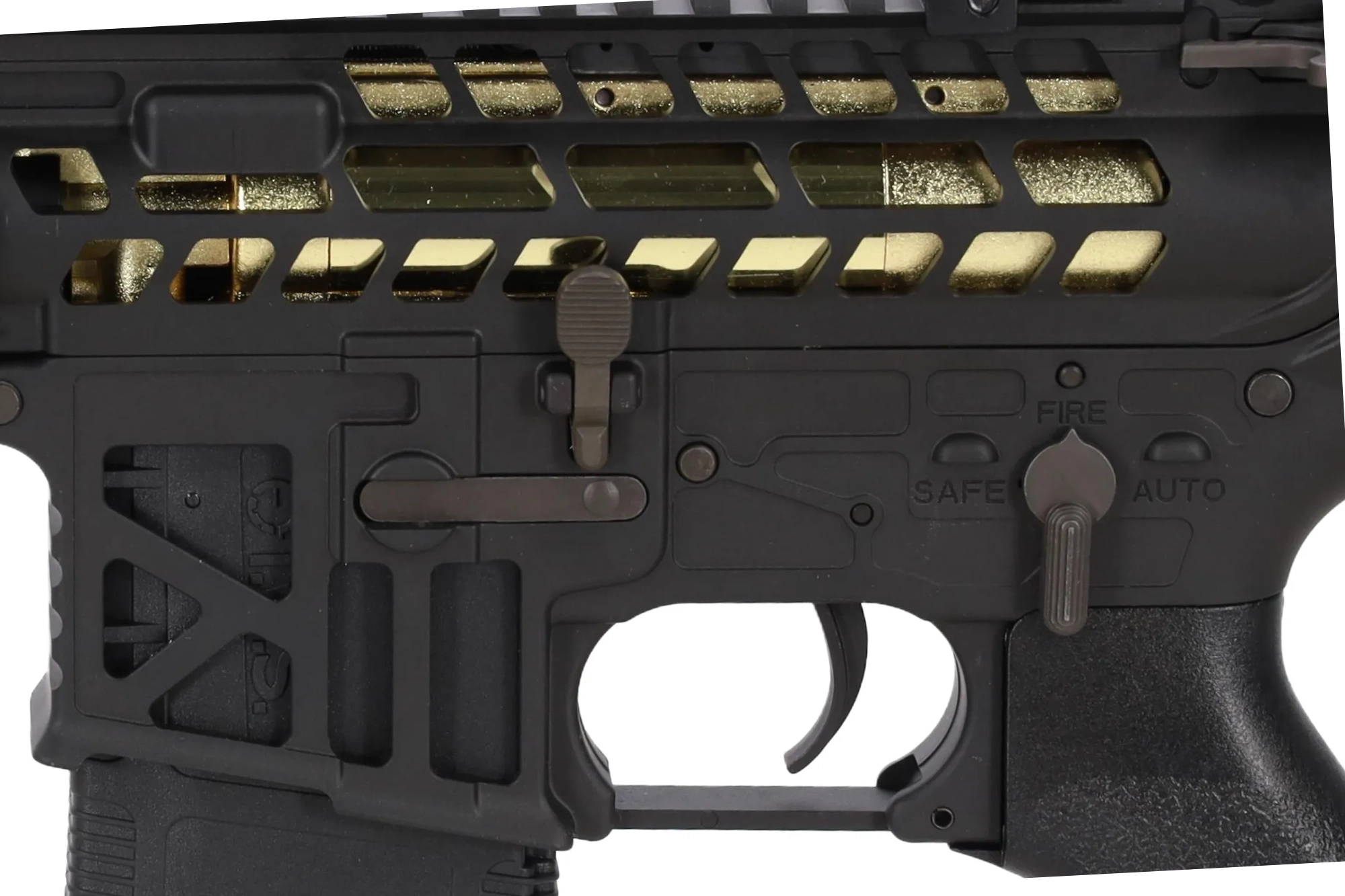 King Arms airsoft M4 TWS M-Lok Rifle Ver. 2 Limited Edition Rifle Black-3