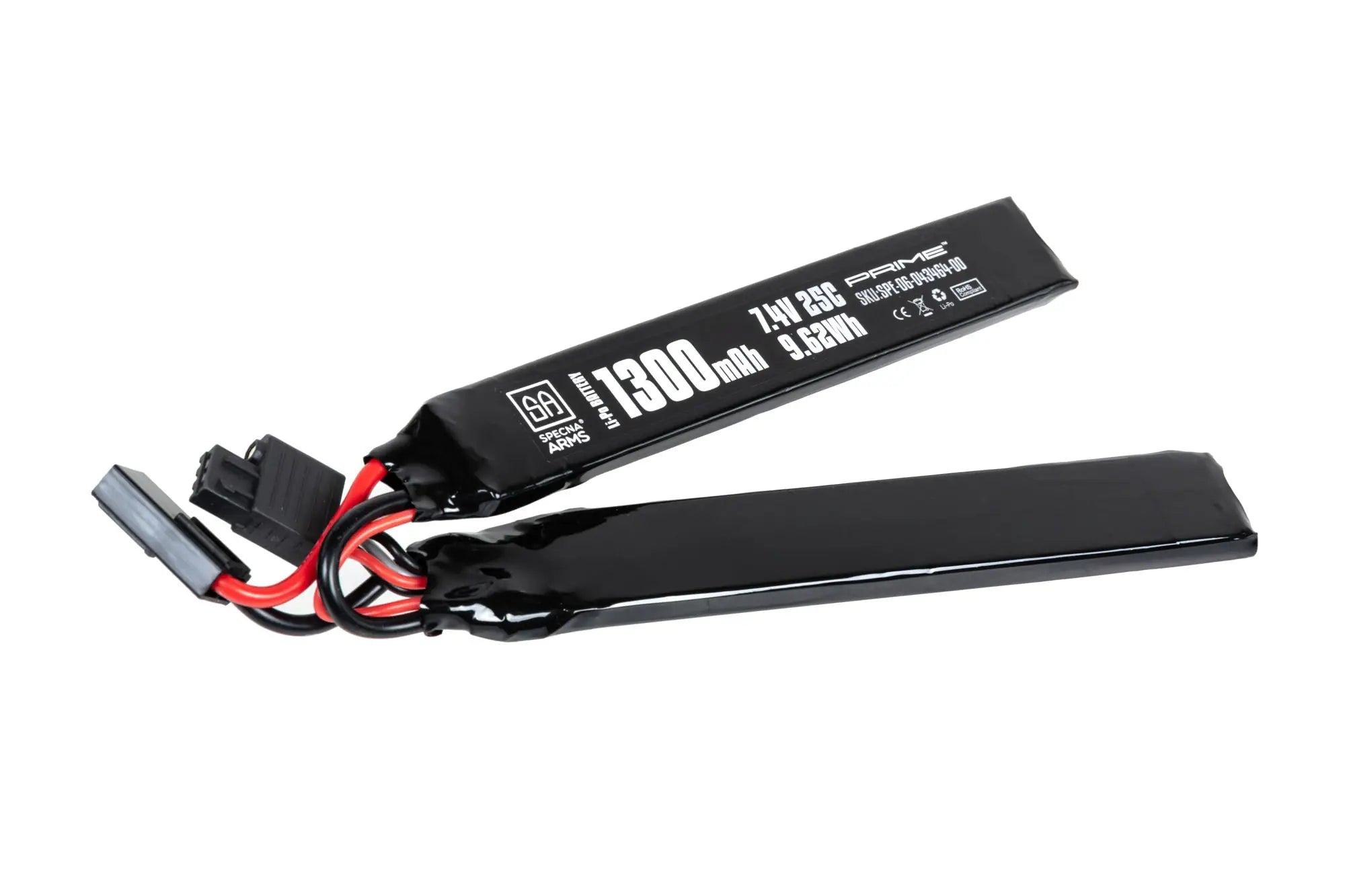 LiPo Battery 1300 mAh 25C 2 modules 7.4V Tamiya mini G-Tech