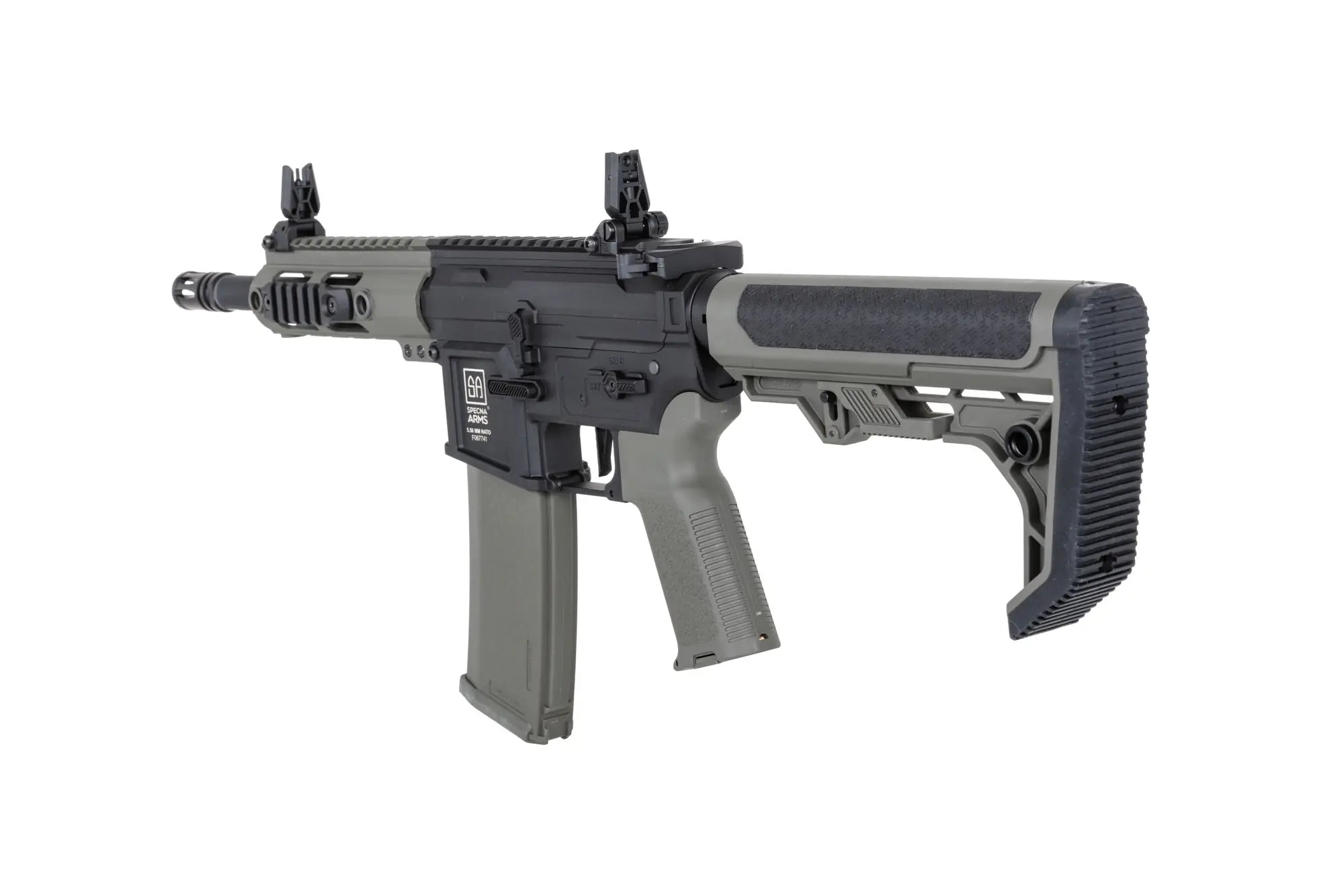 Specna Arms SA-F04-RL FLEX™ BLDC™ Light Ops Stock/ HAL ETU™ Gen. 2 Olive airsoft Carbine-1