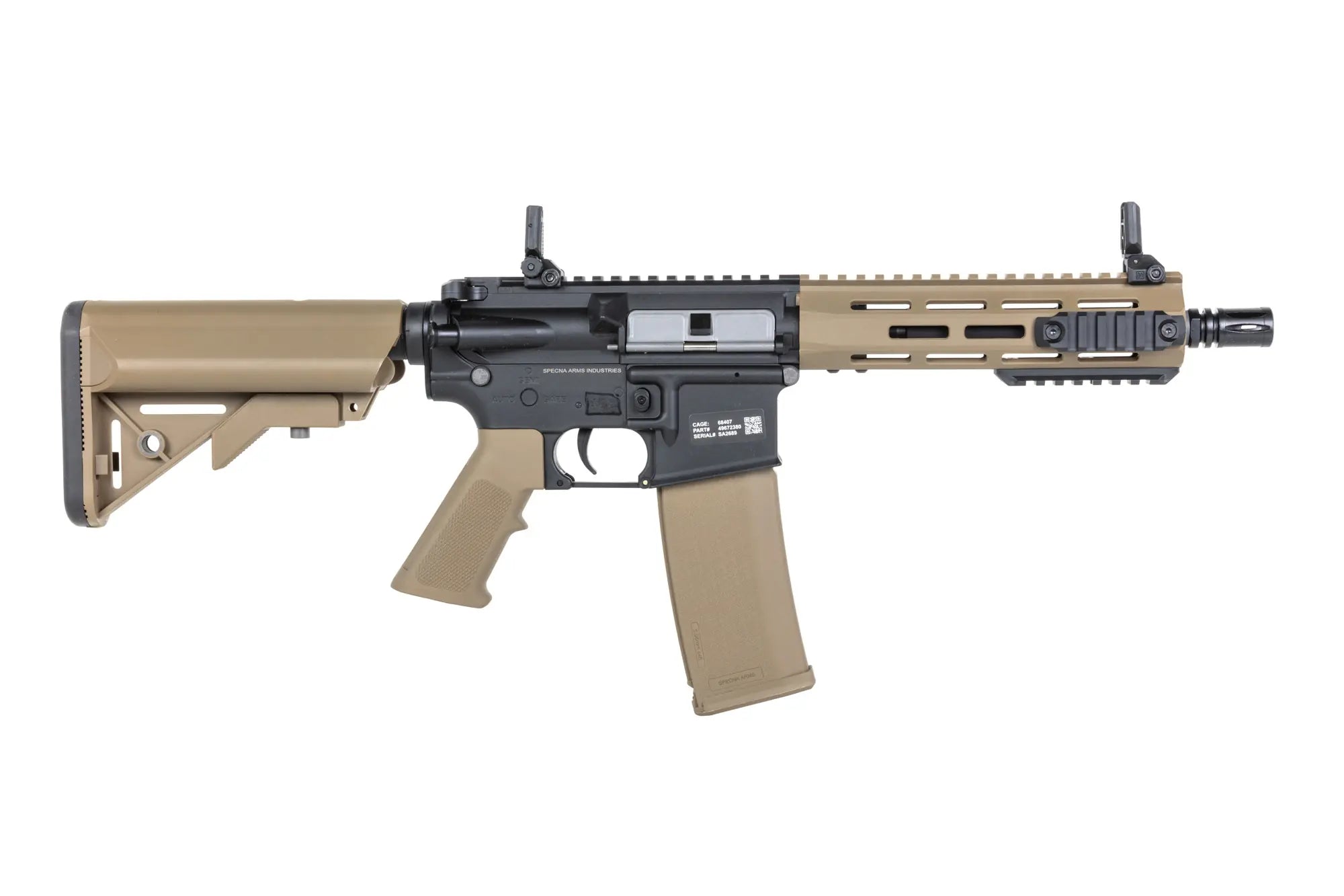 M4 airsoft SA-F14 FLEX GATE X-ASR Half-Tan