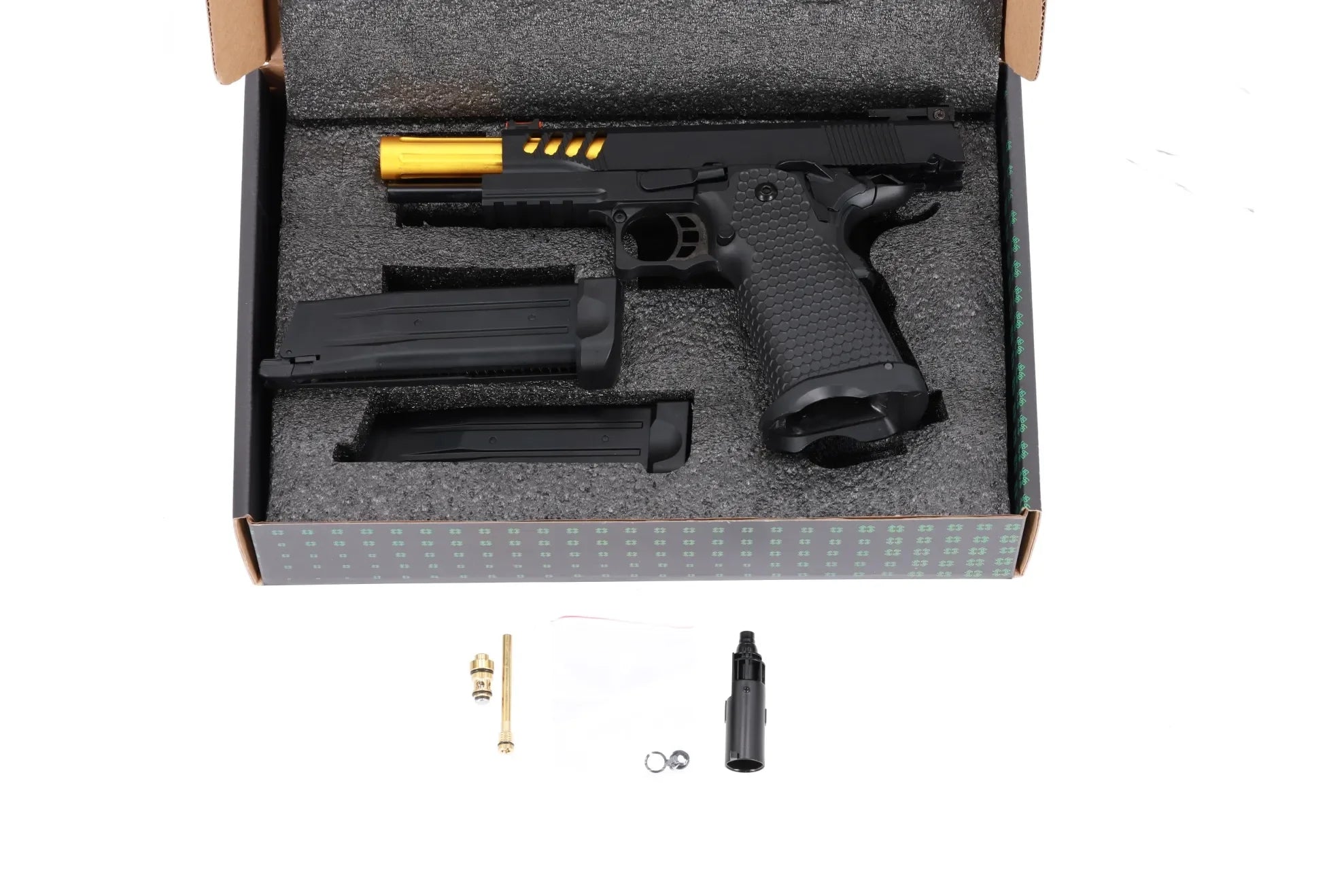 Specna Arms SA-VGP08 VAPOR™ Black and Gold airsoft Pistol-2
