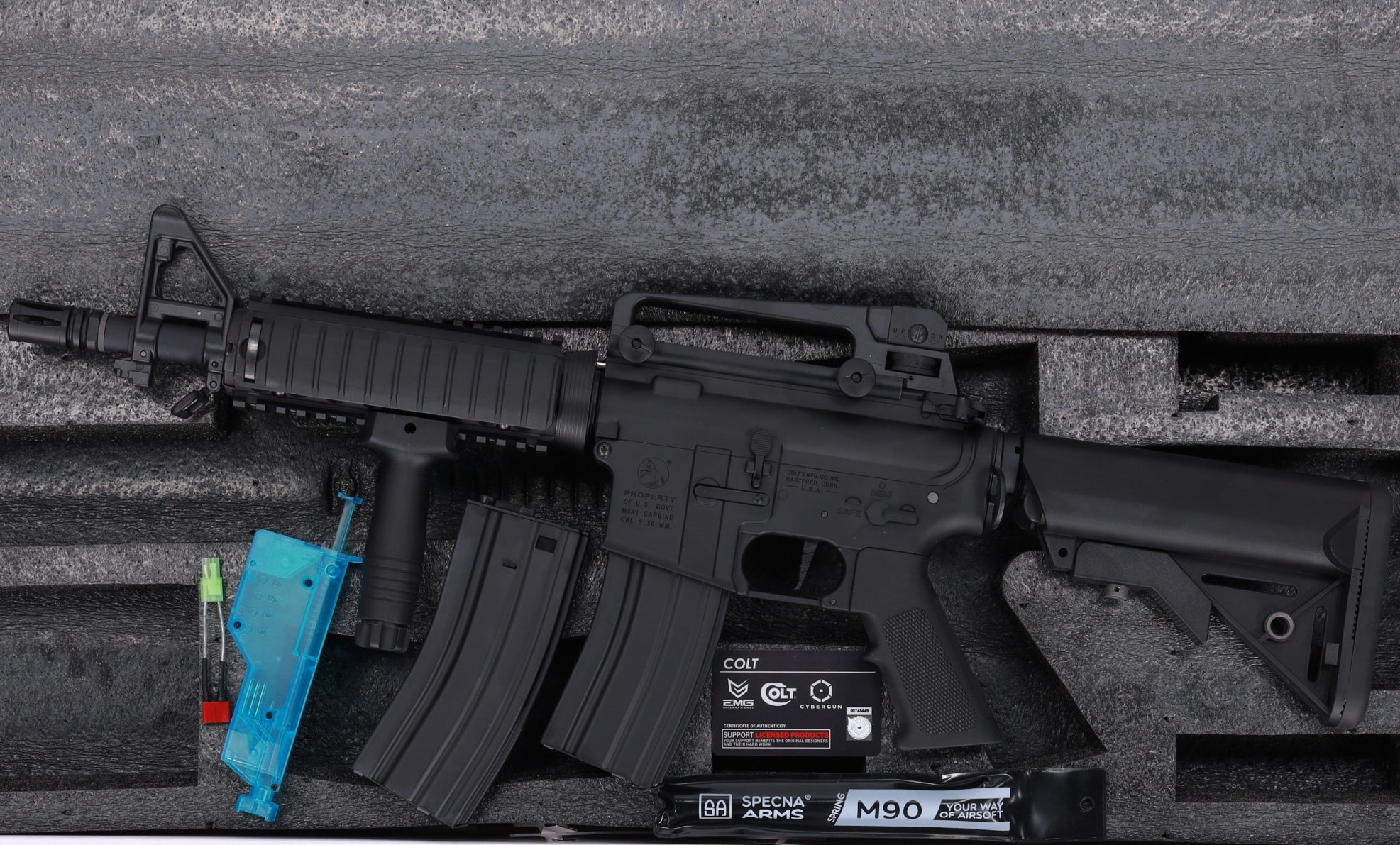 Specna Arms Colt x Cybergun M4A1 CQBR SA-E04 EDGE Gen.2 AEG Assault Rifle 10.5" – Black-5
