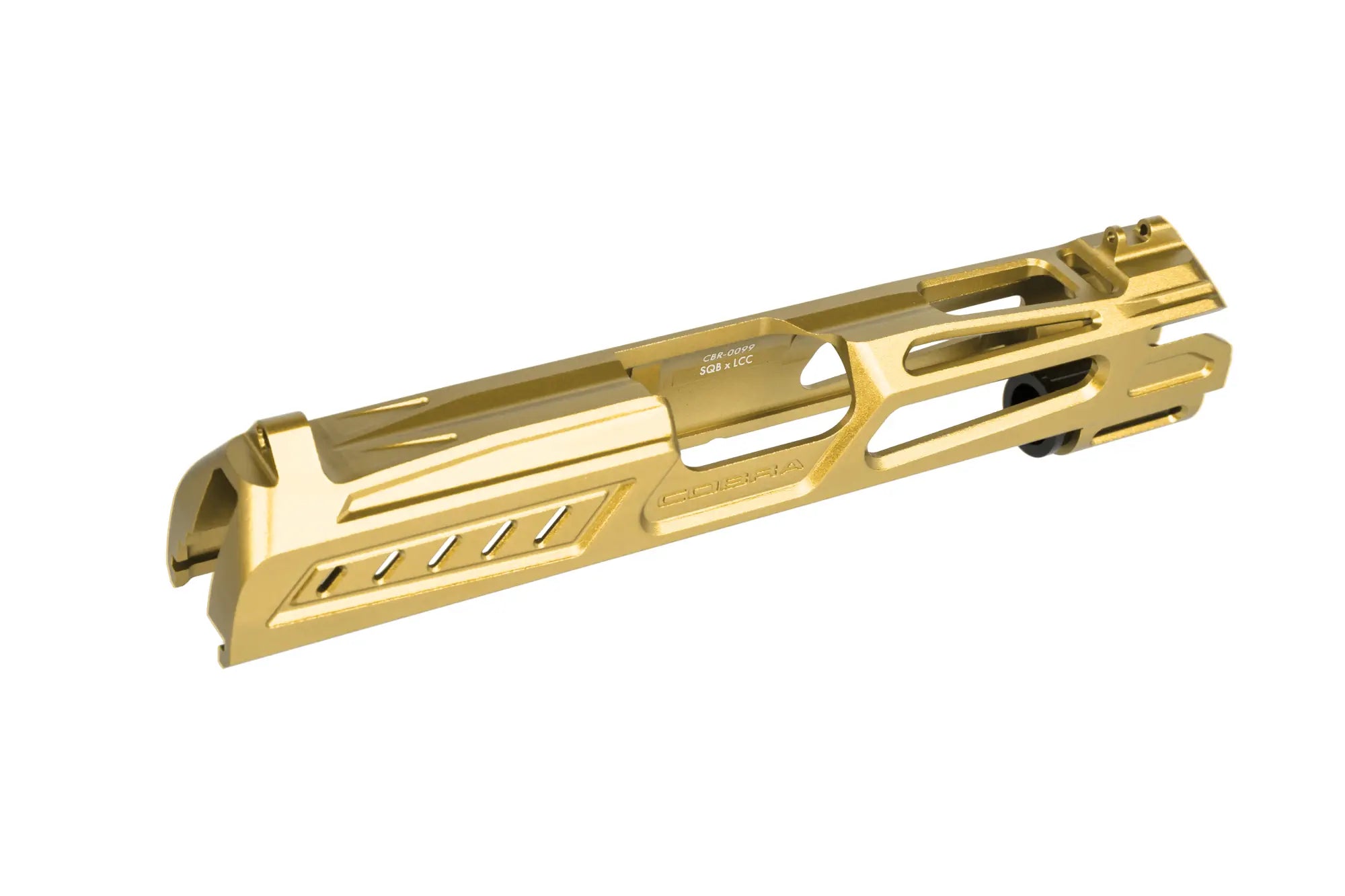 LA Capa Customs x SpeedQB COBRA aluminium lock for TM Hi-Capa 4.3 replicas Gold-2
