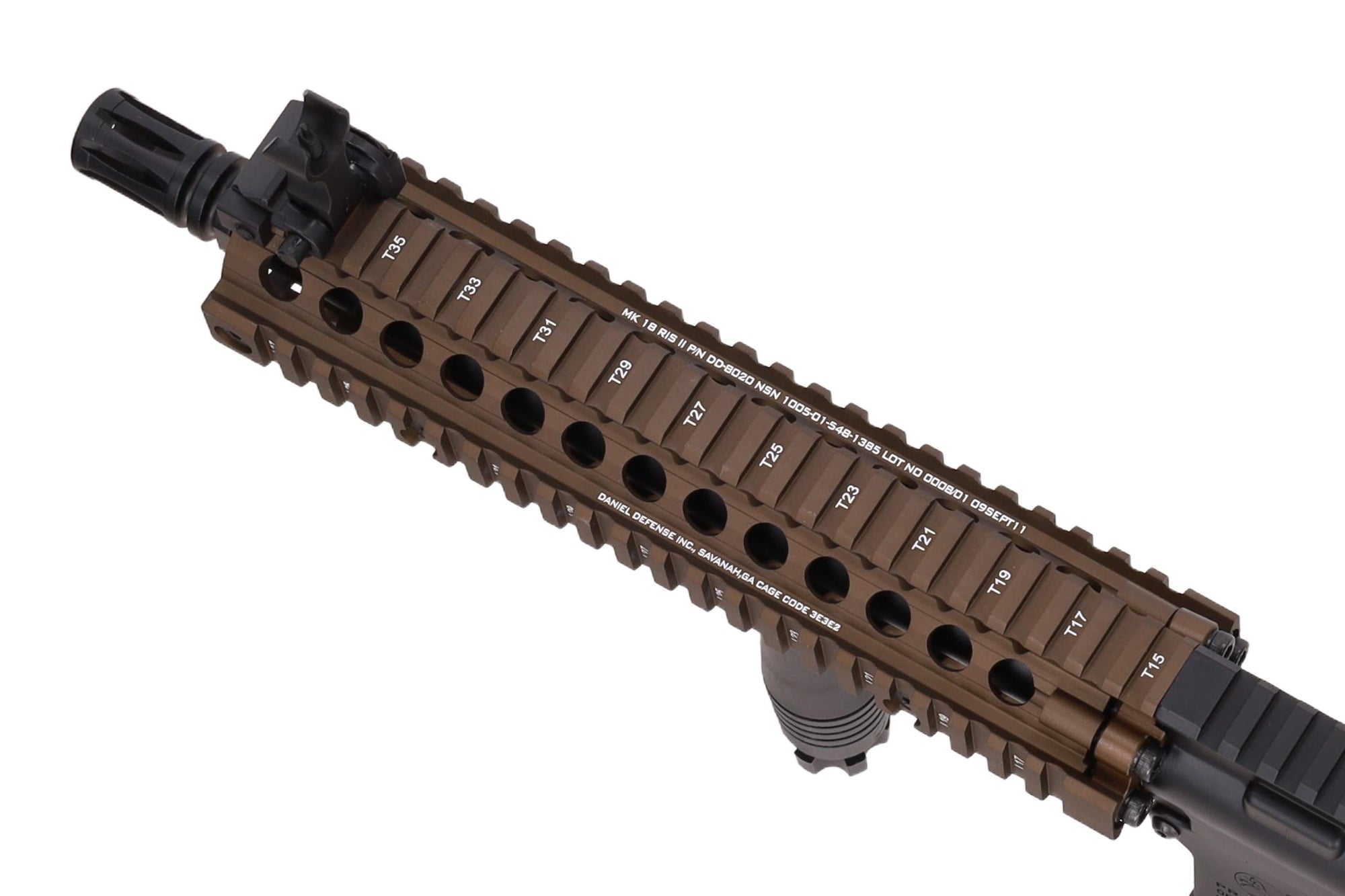 Colt x Daniel Defense MK18 SA-P19 PRIME BLDC 10.5" AEG Assault Rifle – Chaos Bronze-3