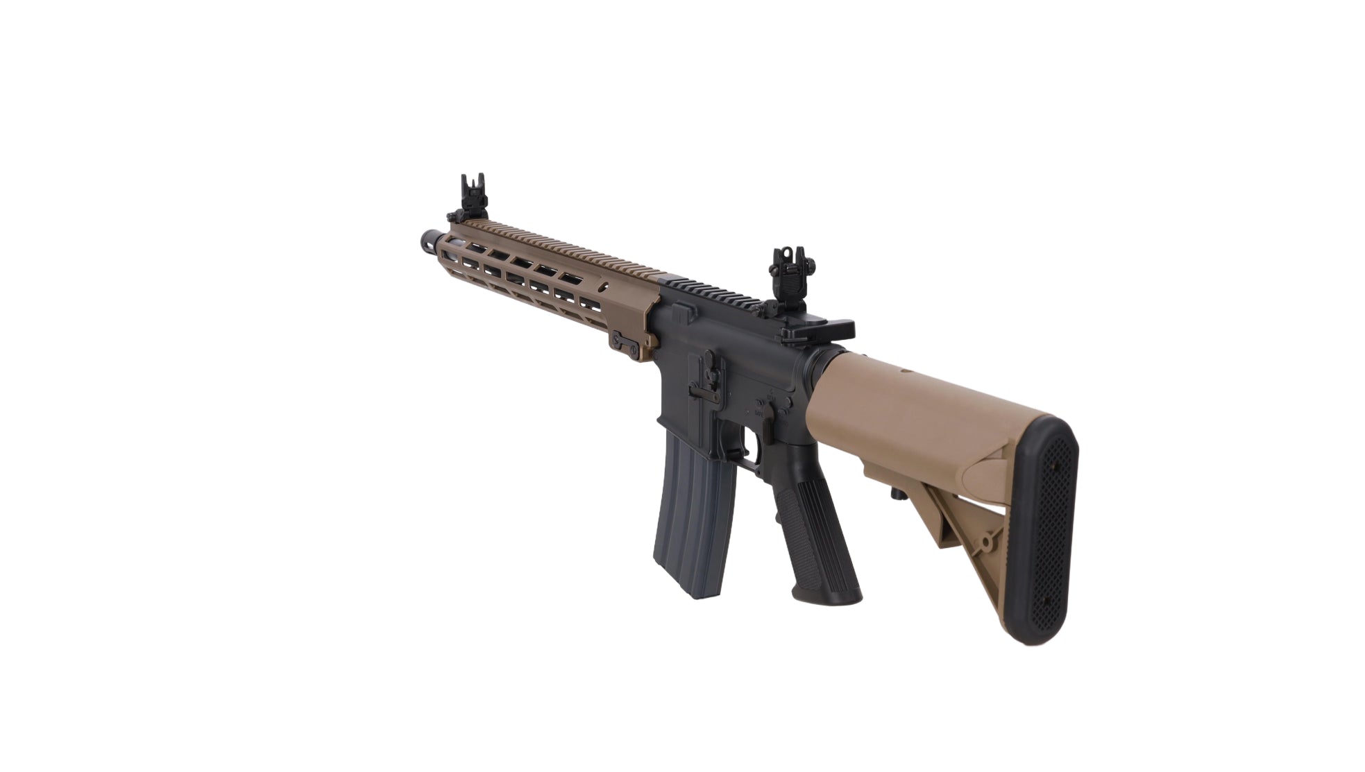 Cyma M4/AR15 MK16 CGS GBBR Assault Rifle 14.5" - Half-Tan-3