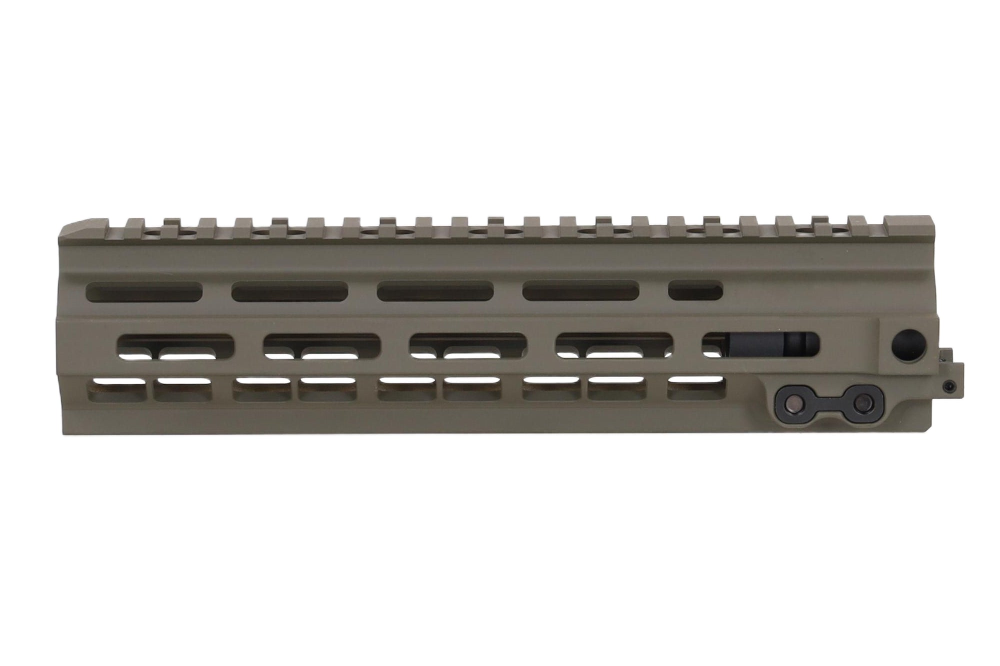 Specna Arms MK8-style M-LOK 9.5" mounting rail for M4/AR15 replicas - Olive