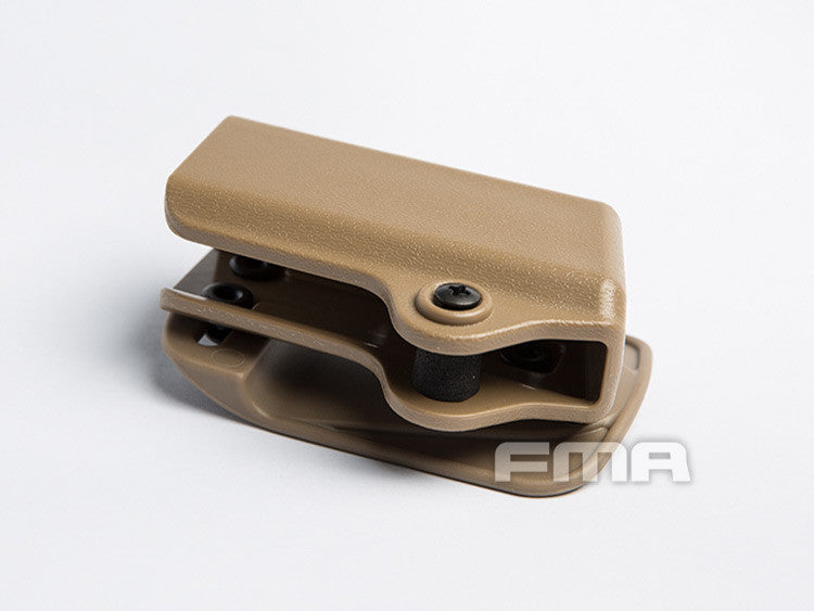 FMA Plastic Pouch for Pistol Magazine 9mm Luger - MC
