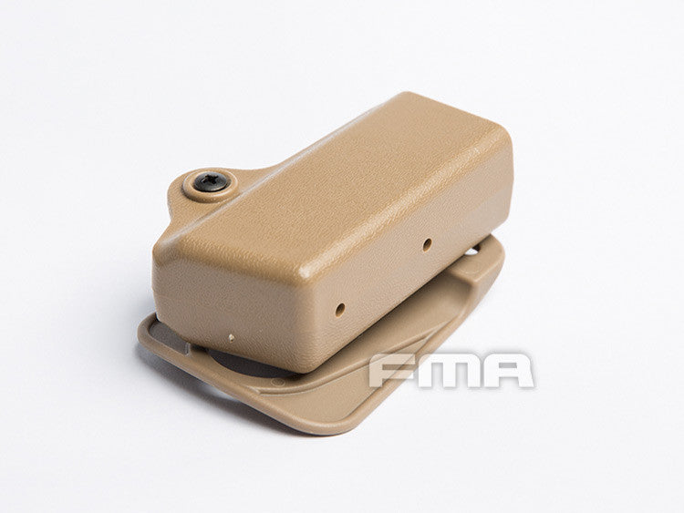 FMA Plastic Pouch for Pistol Magazine 9mm Luger - MC