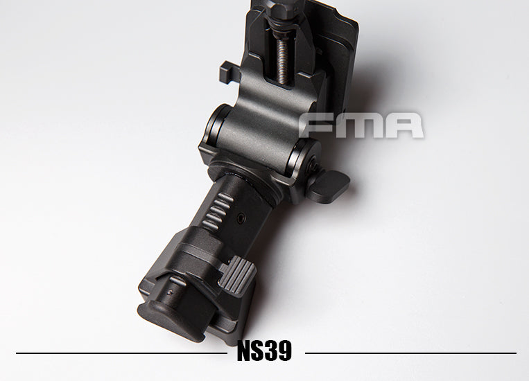 FMA NOROTOS CNC Helmet Mount for NVG PVS-15 / 18 - Black