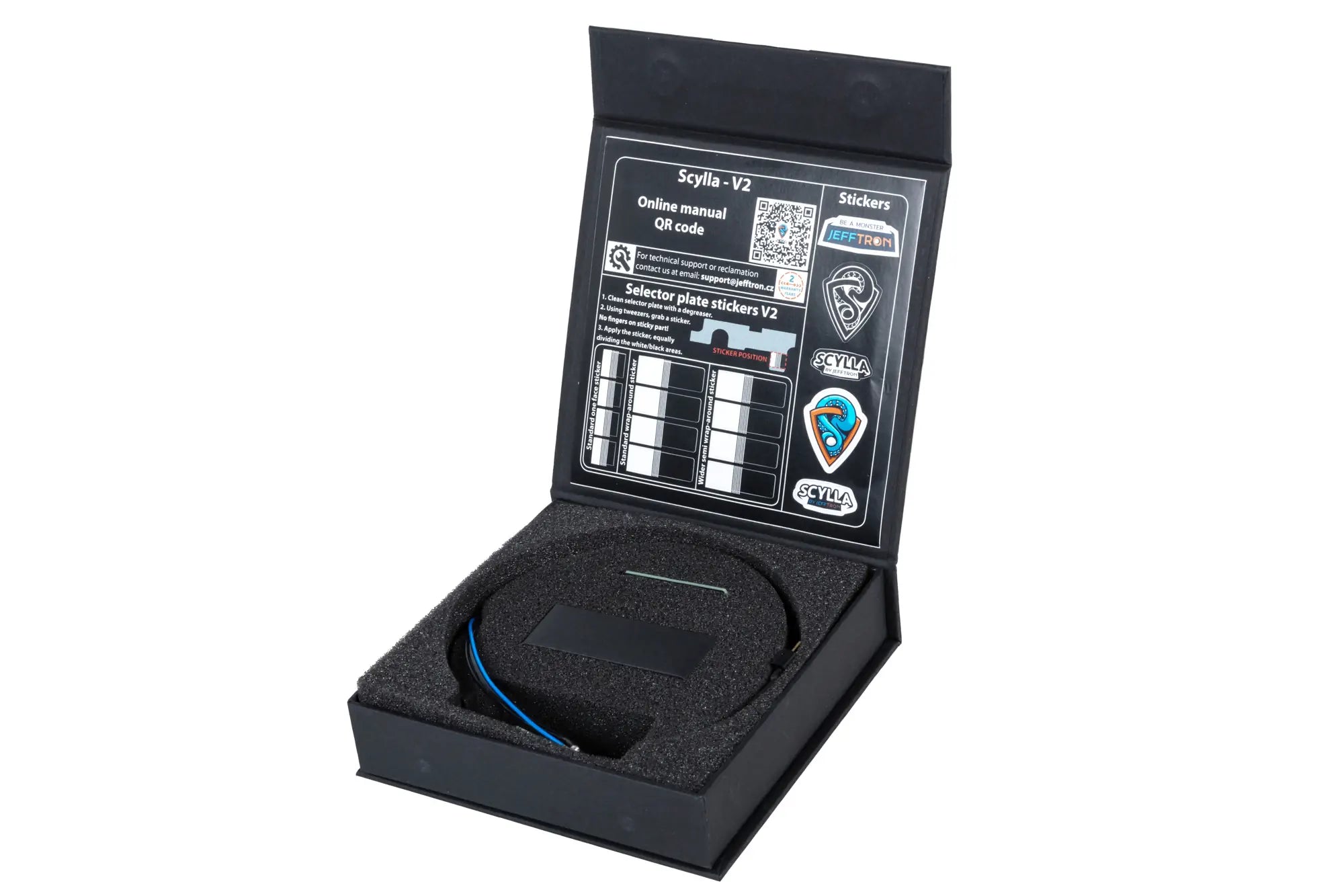 Scylla V2 Jefftron controller kit with rear cabling