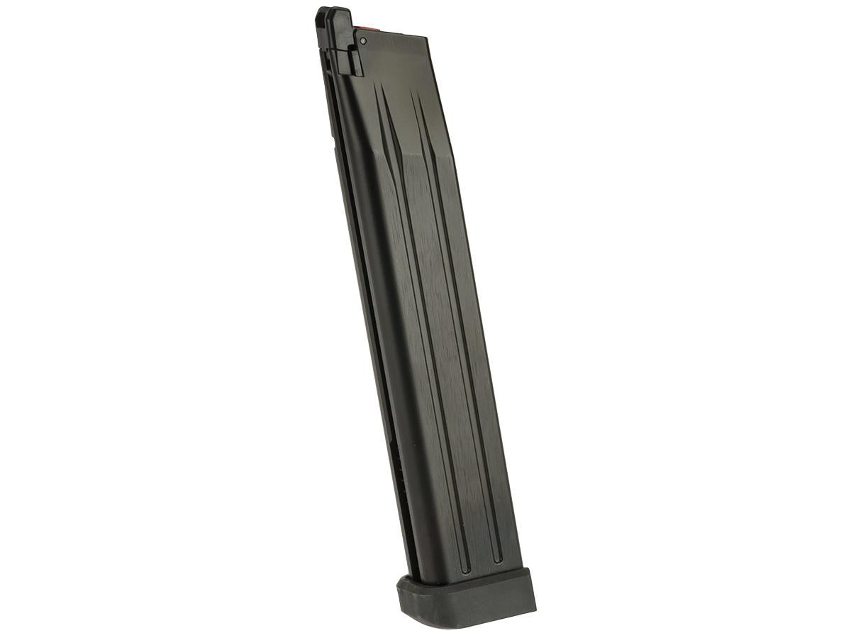 WE Long Gas Magazine for WE Hi-Capa GBB, 50 BBs - Black