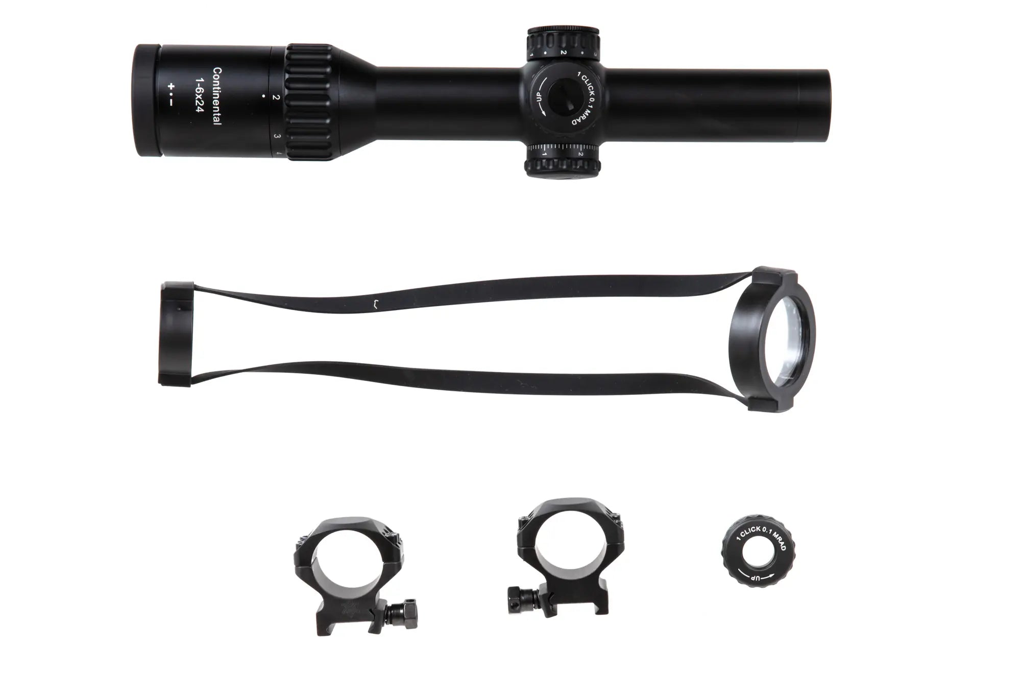 Vector Optics Continental X6 1-6x24I Fiber Tactical spotting scope