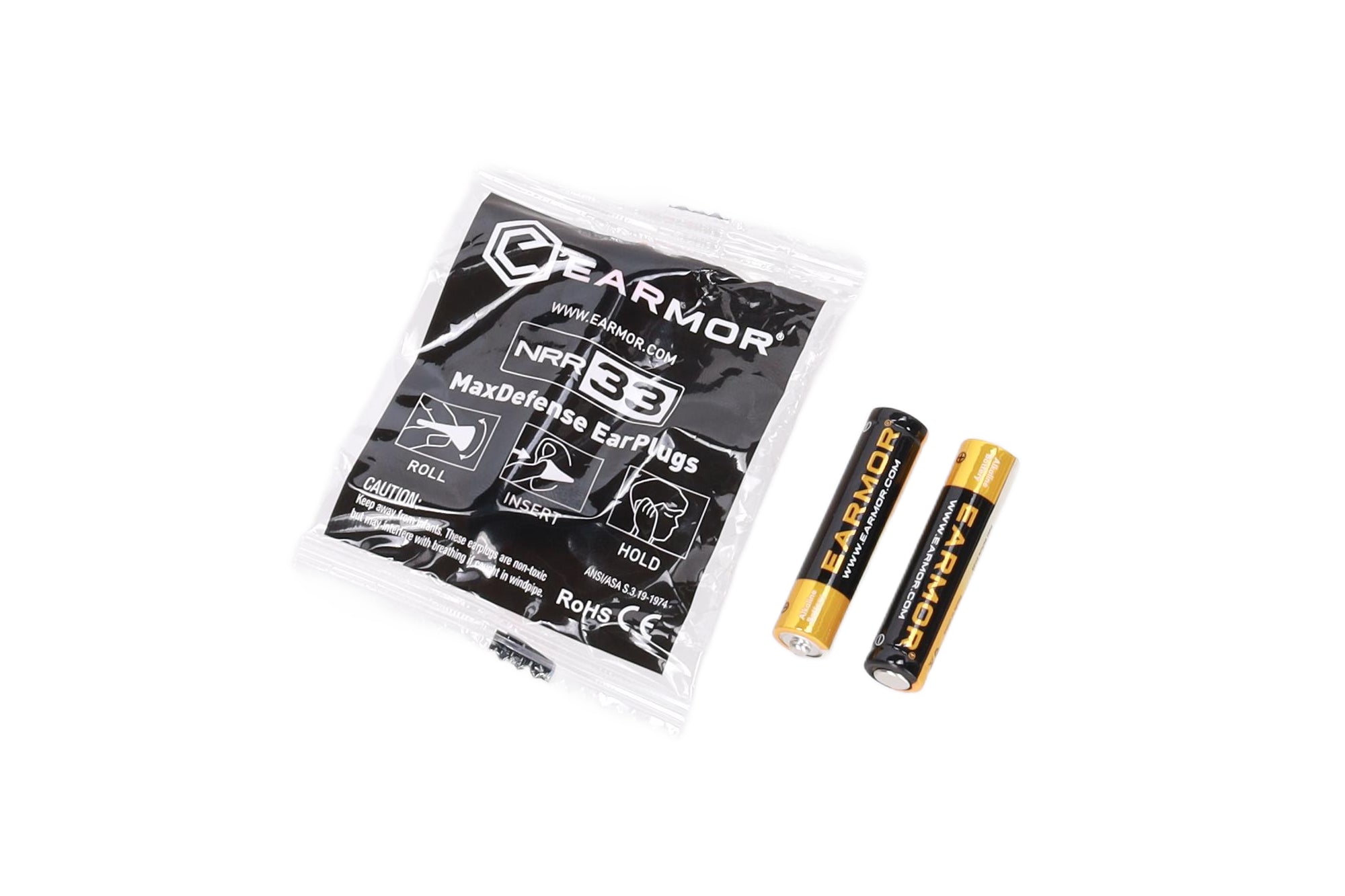 Earmor M300T Active Ear Protectors - Black-1