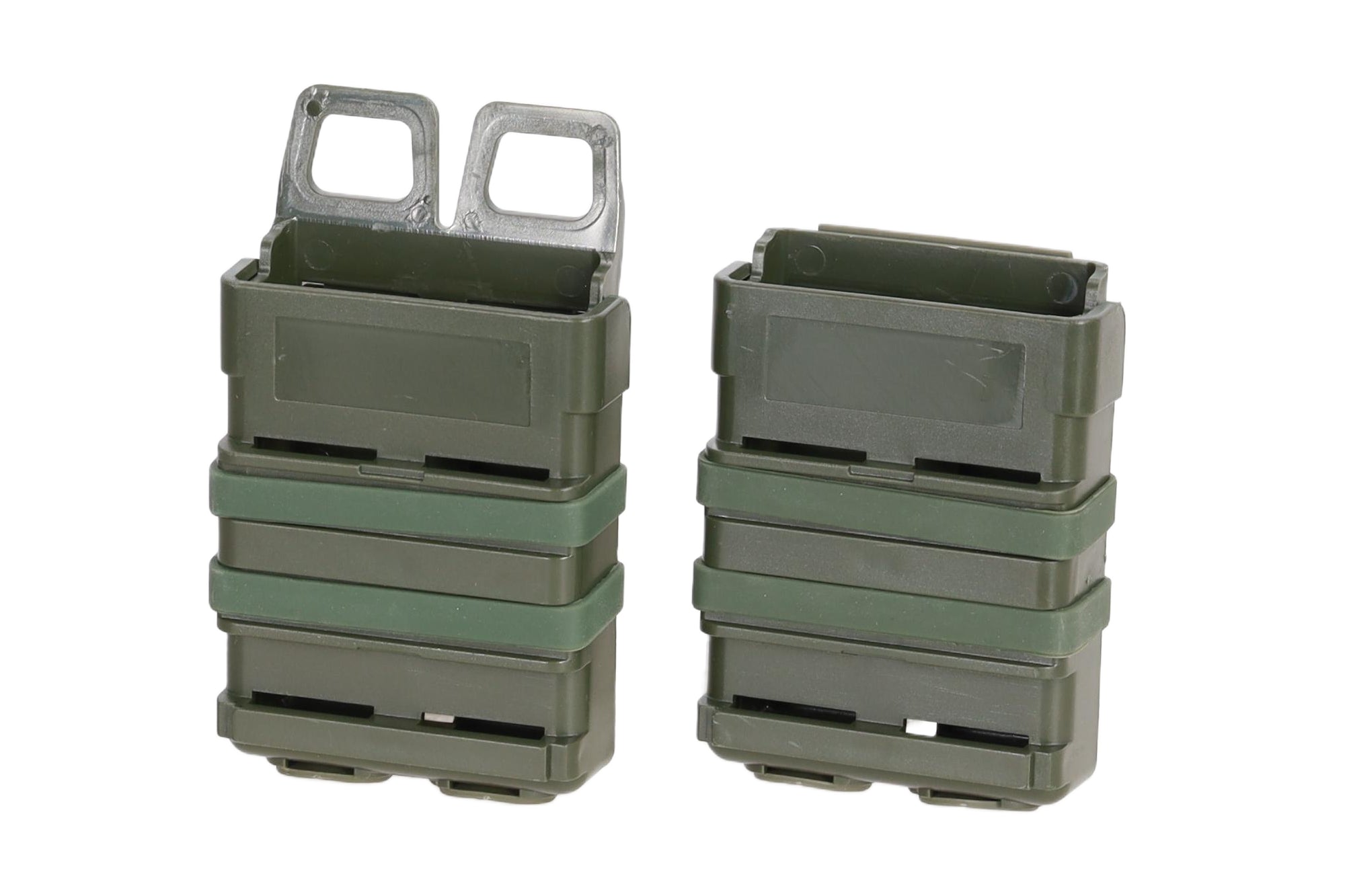 SaTac Open III M Olive Double Magazine Loader for 5.56mm Magazines