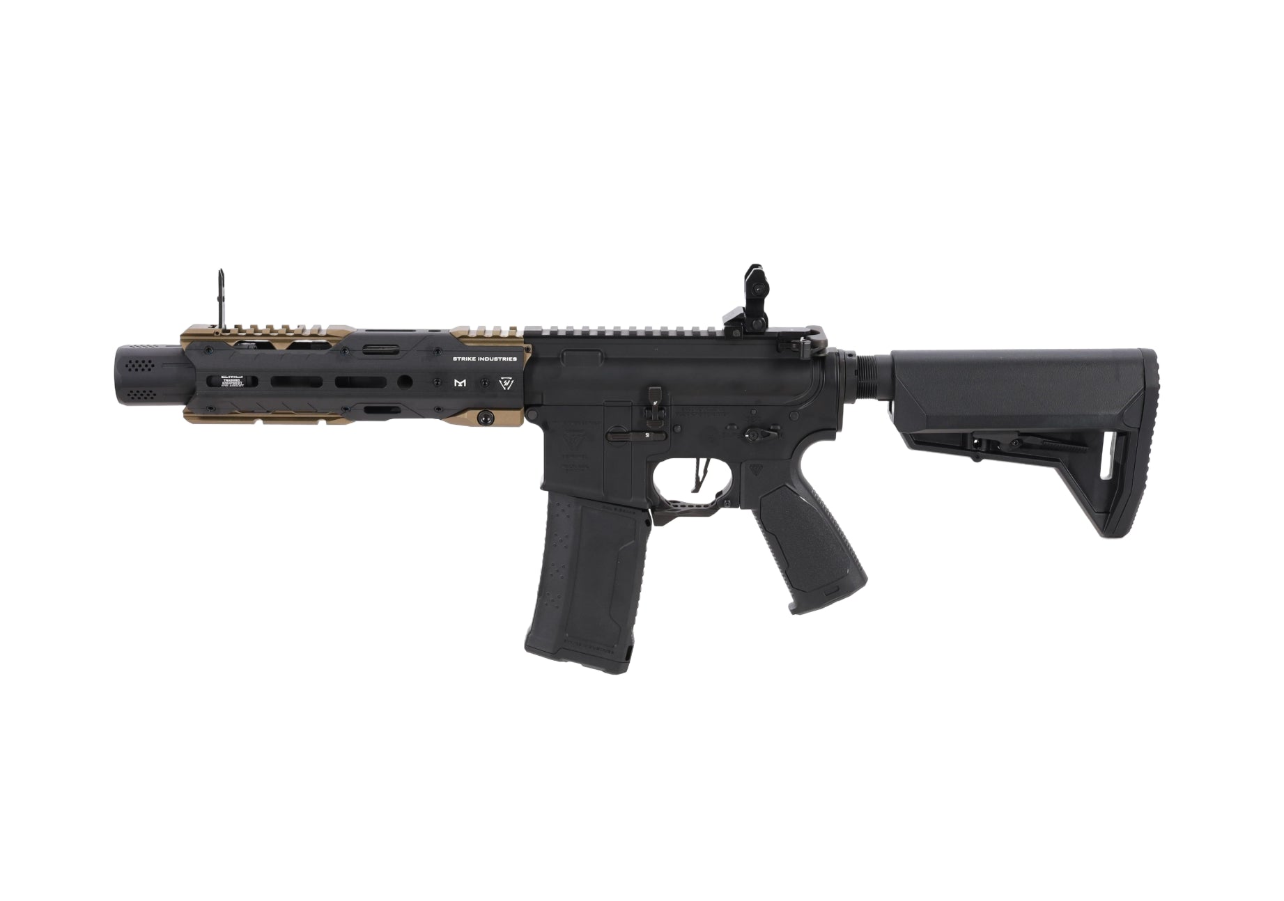 King Arms x Strike Industries Sentinel GRIDLOK® 8.5" Aster SE ETU Flat Dark Earth airsoft Carbine-4