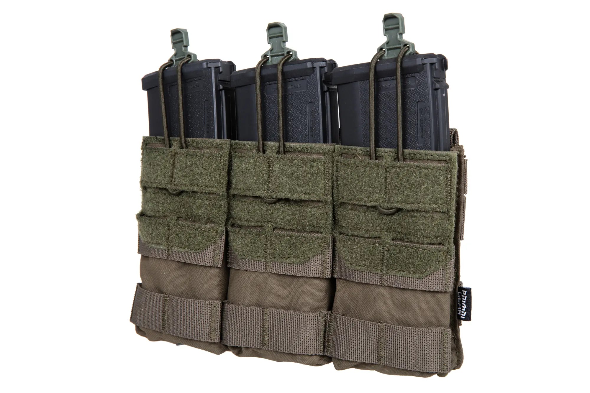 Primal Gear Ranger Green triple universal magazine pouch-1
