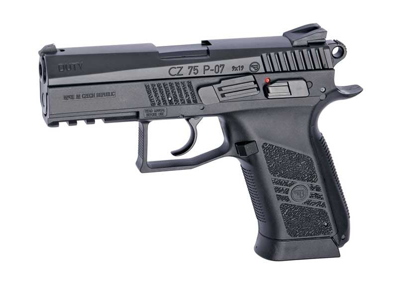 ASG CZ P-07 DUTY GBB CO2 Pistol - Black