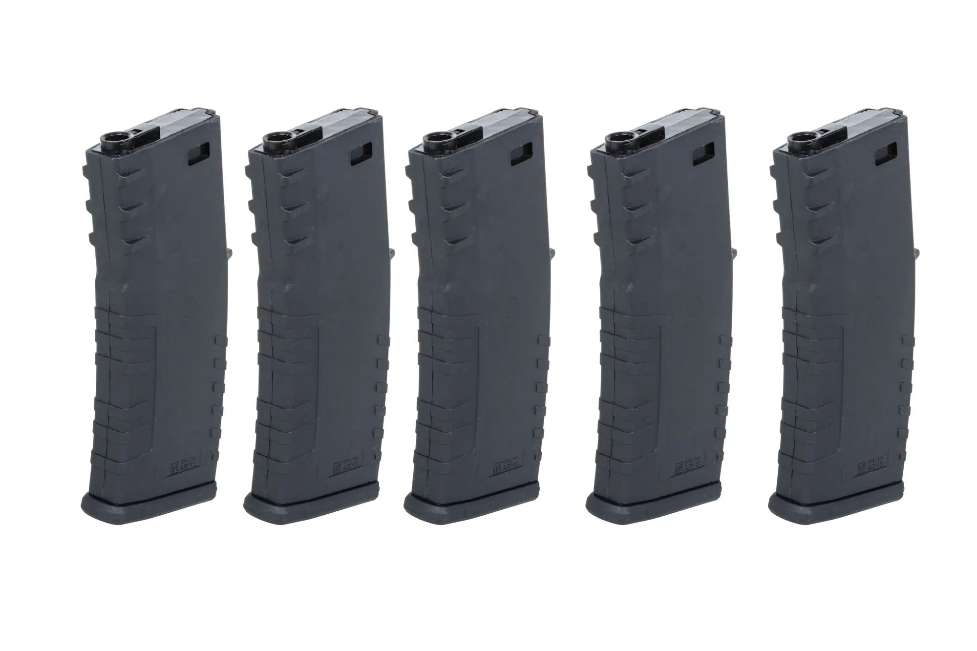 Set of 5 polymer mid-cap magazines 120 rounds