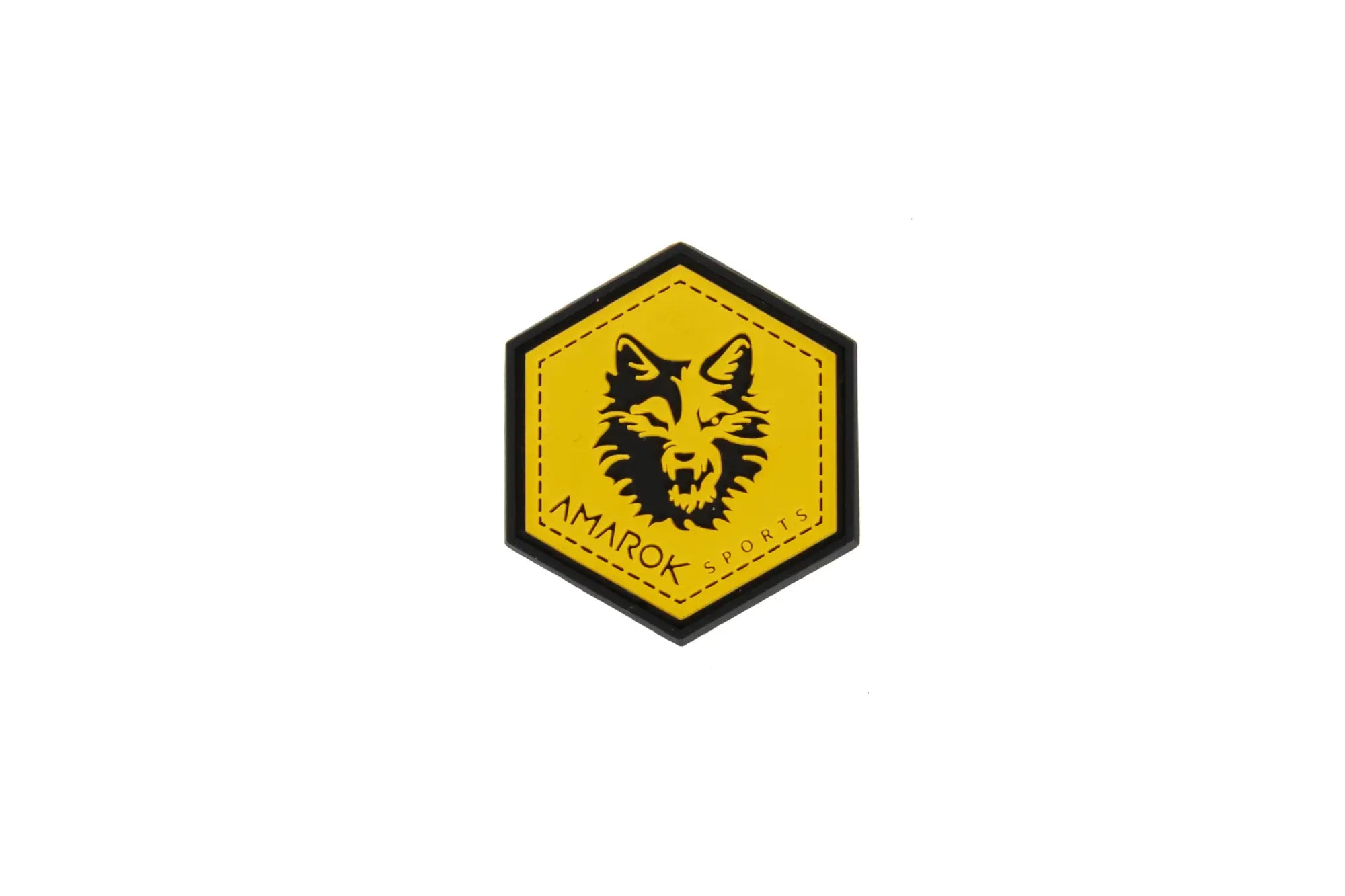 Gunfire AMAROK Small Hexagonal Patch Yellow