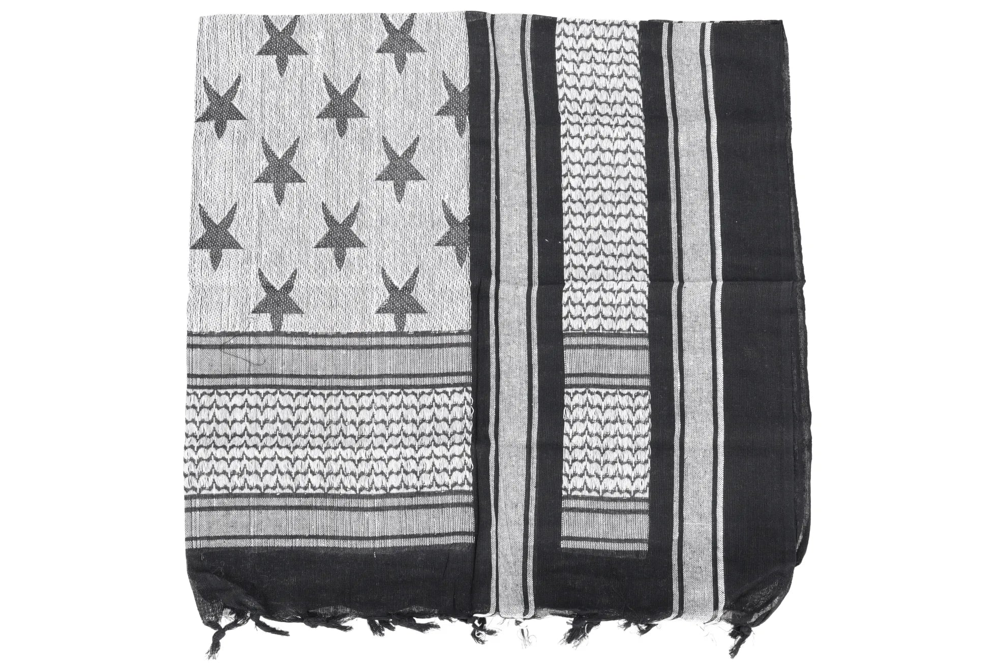 Specna Arms Shemagh Stars Sling Black and White-1