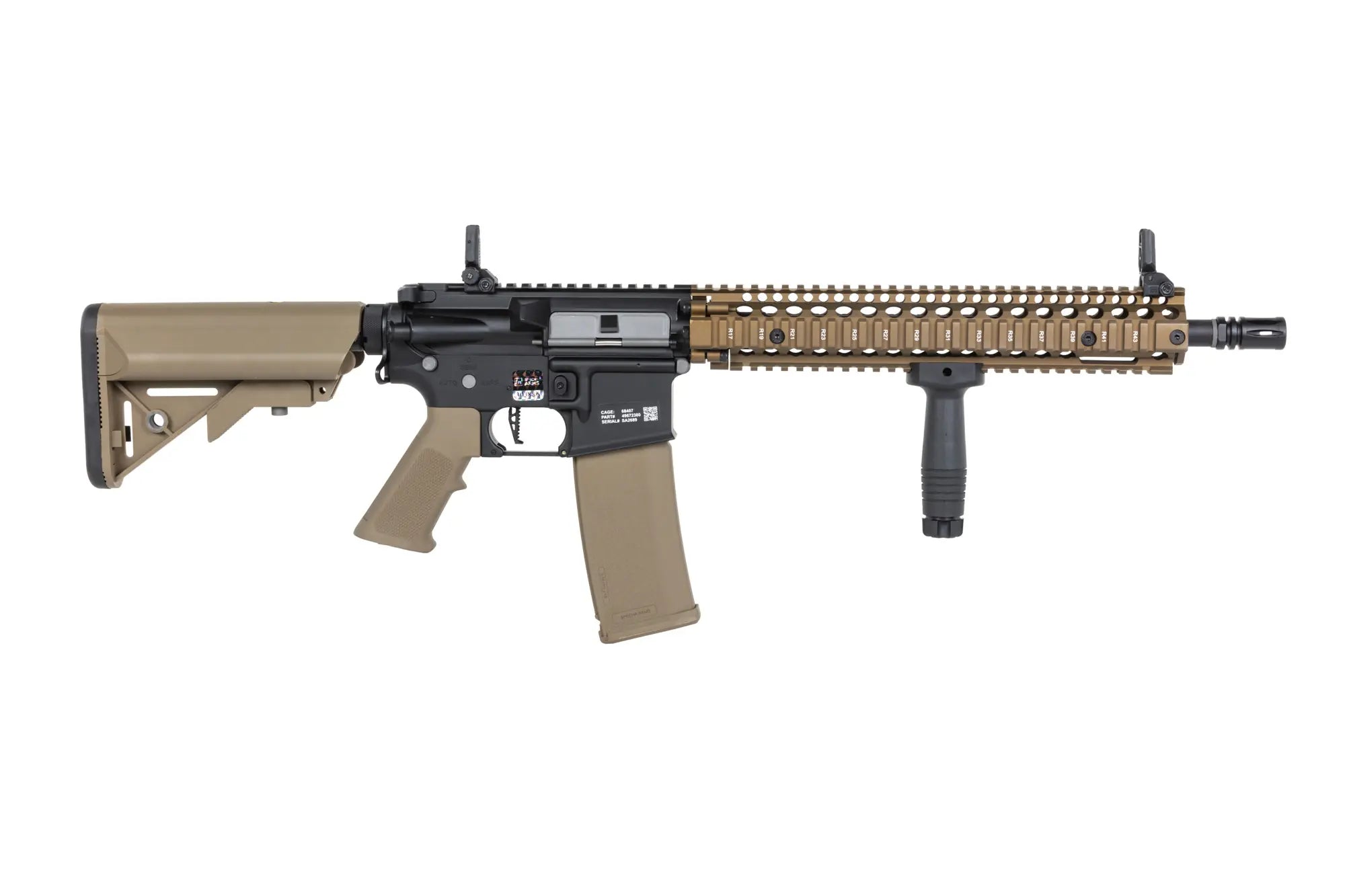 Single Fire Only Daniel Defense MK18 SA-P26 Prime Aster II ETU Brushless Motor Chaos Bronze