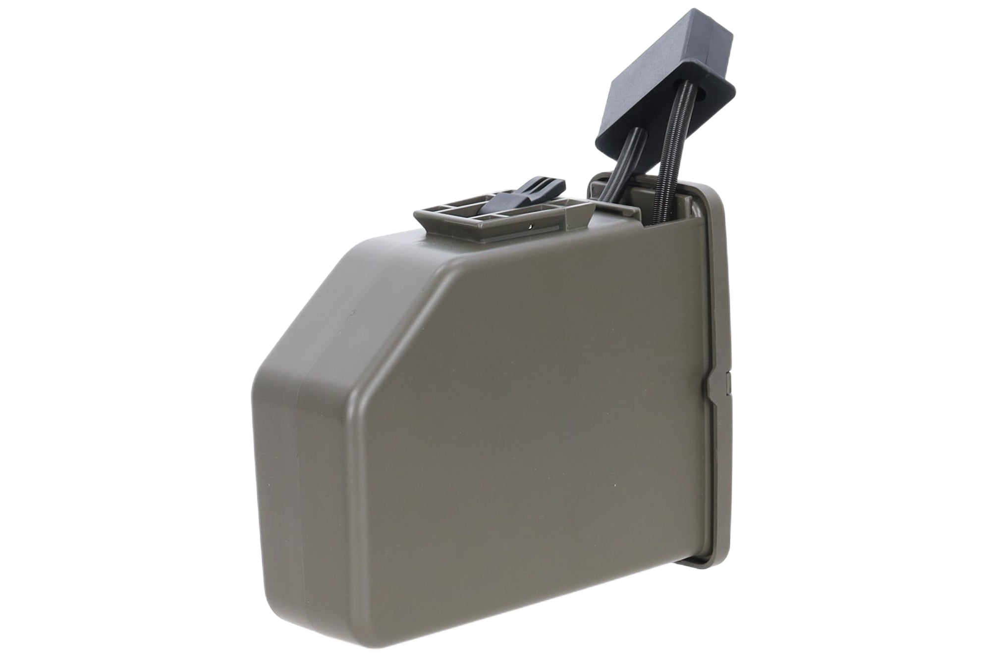 Box type magazine 2500 BBs Specna Arms x A&K for M249 Ranger Green-1