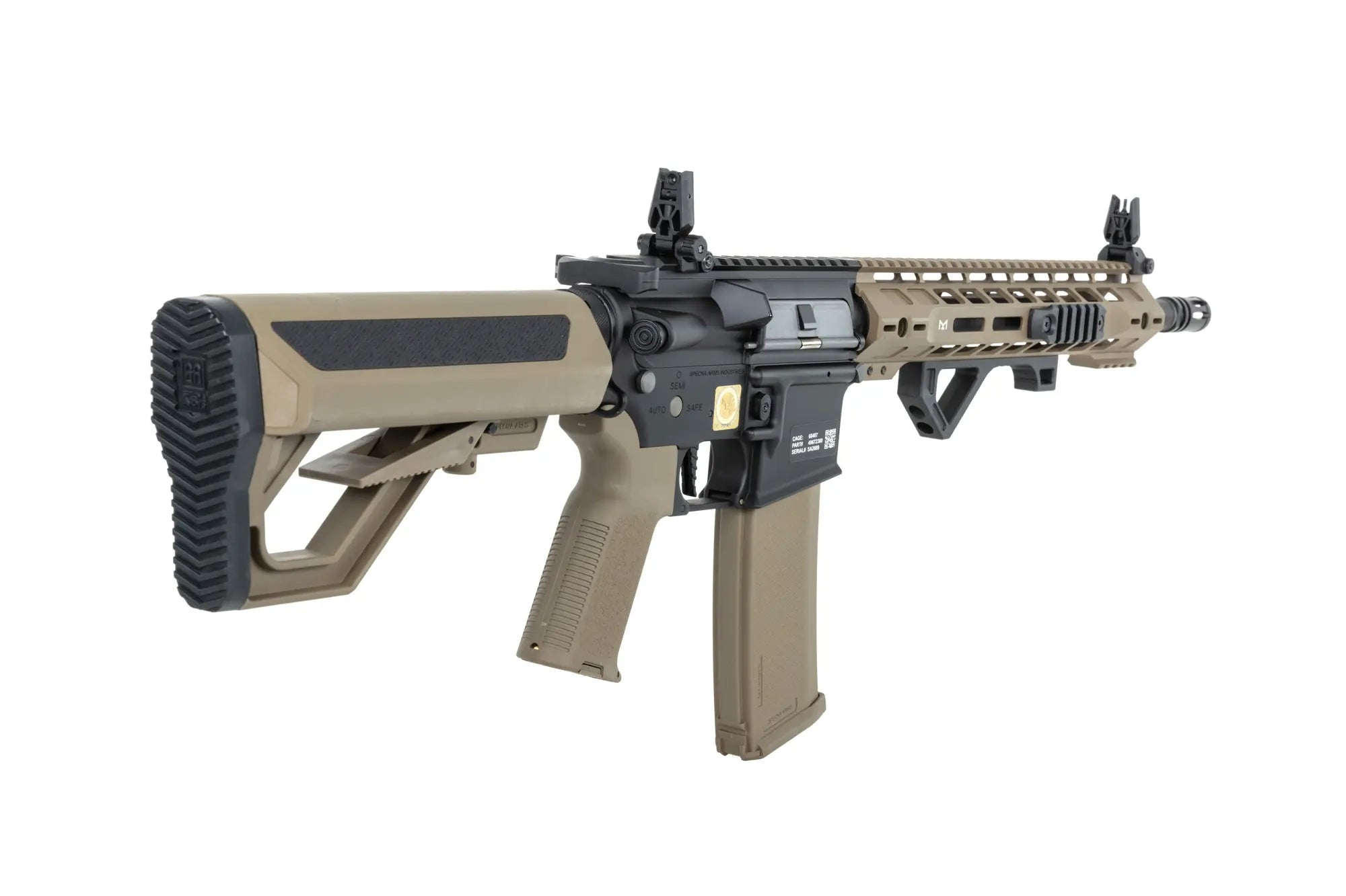 RRA SA-P14 Prime HAL ETU Heavy Ops Stock Airsoft Replica High Torque Half-Tan Version
