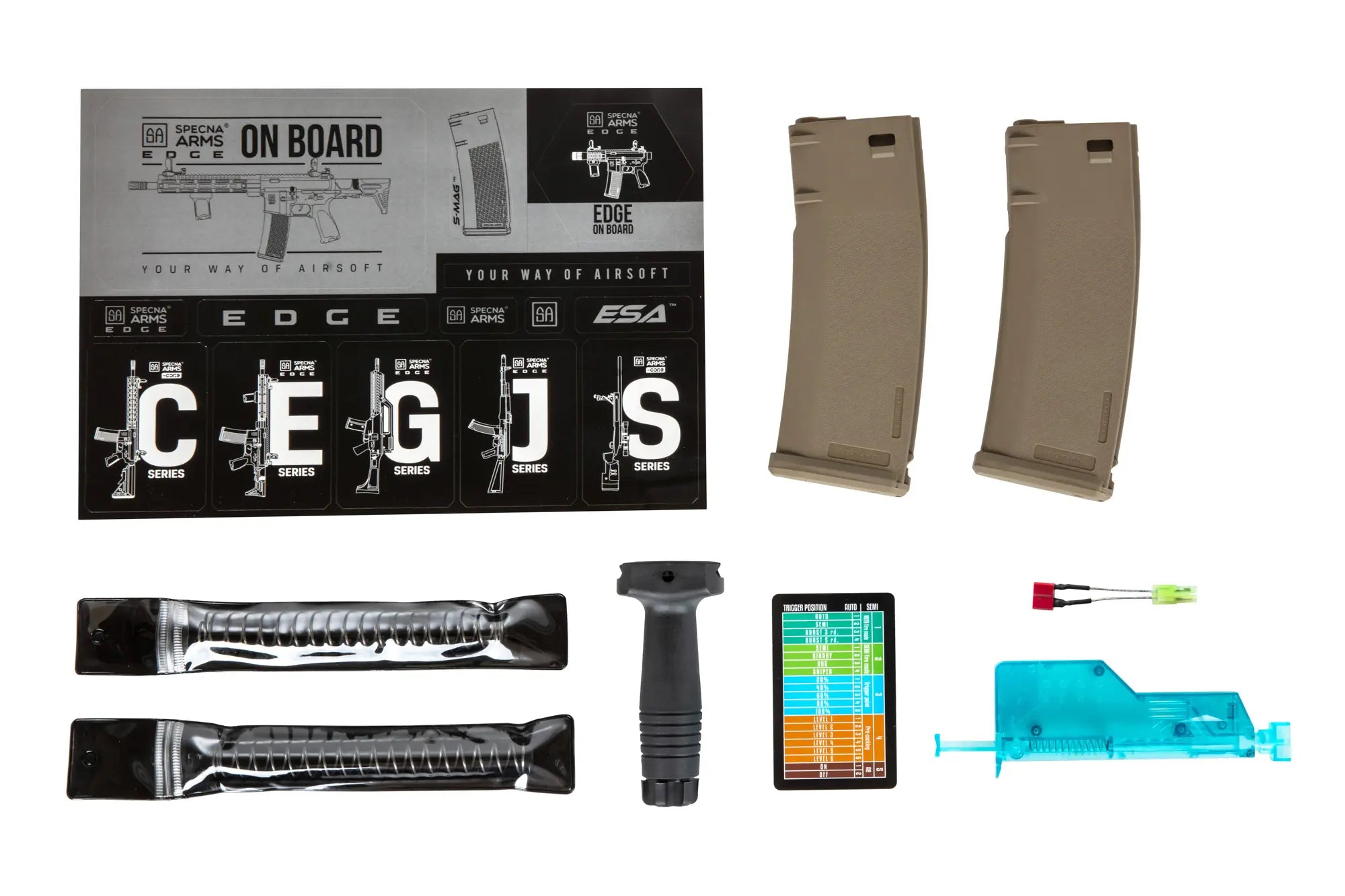 DD MK18 SA-P19 Prime HAL ETU Airsoft Rifle | Bronze