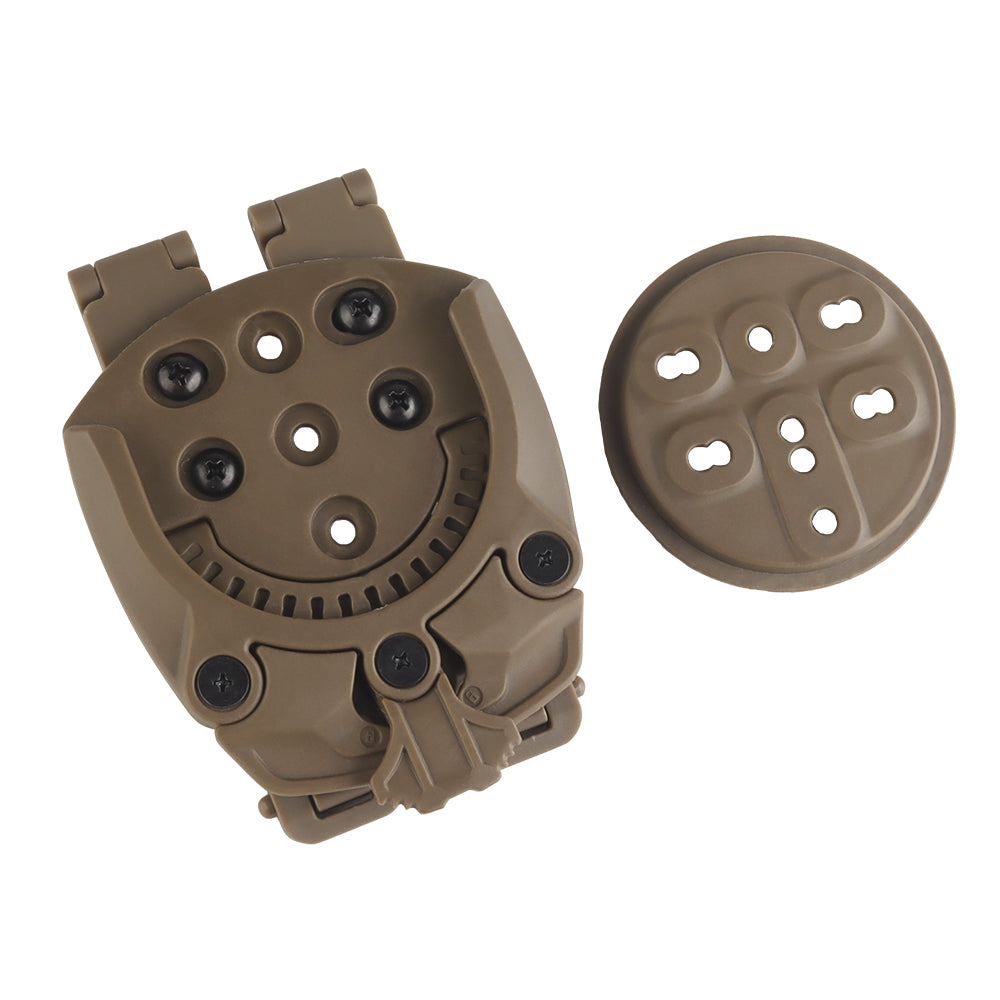 Universal 360-degree tactical holster adapter GB-ACC-21 | Coyote