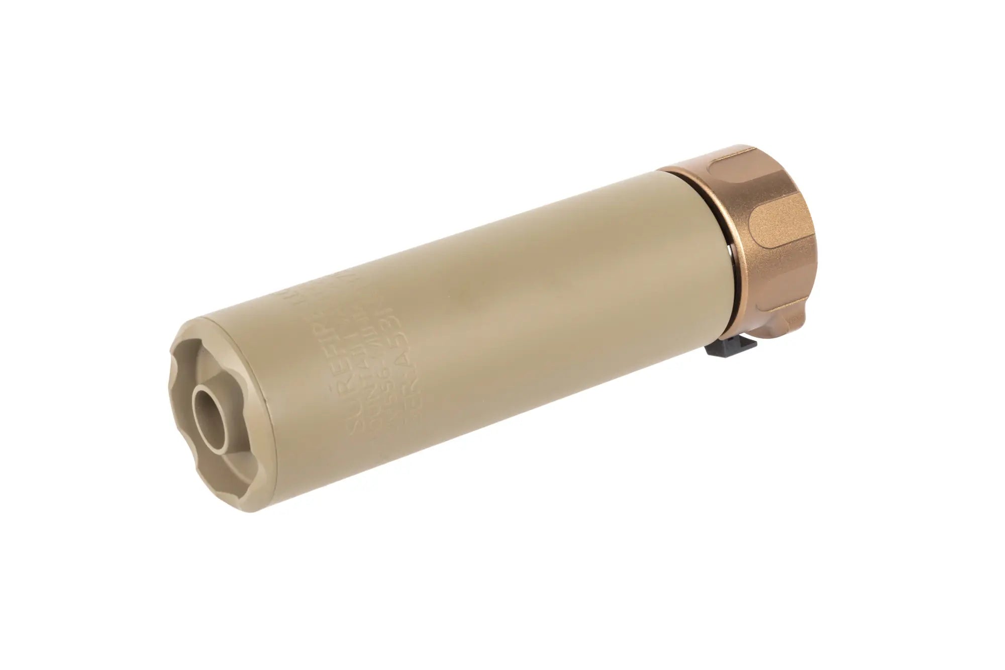 5KU sound suppressor with flame suppressor 5KU-243 Tan