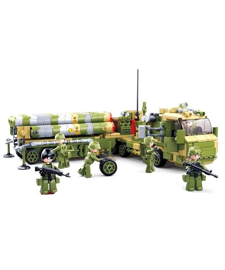 Russian SCUD 6 in 1 Launching Vehicle - B0758