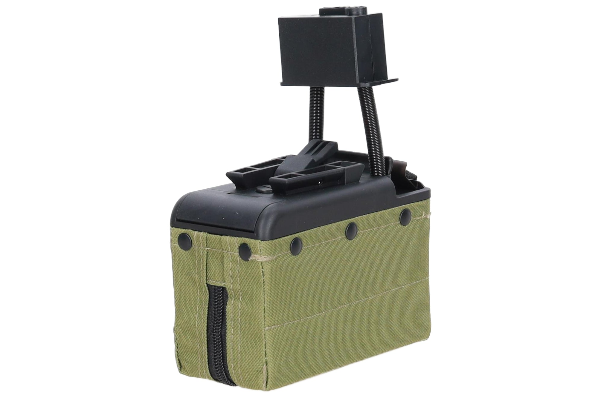 Box type magazine 1500 BBs Specna Arms x AIK for M249 Ranger Green