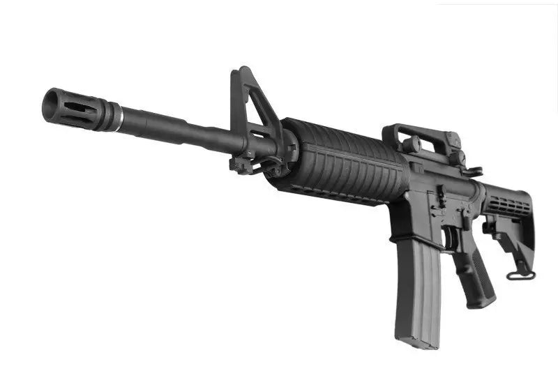 Replika karabinka szturmowego WE M4A1 Open Bolt - CZARNA-1