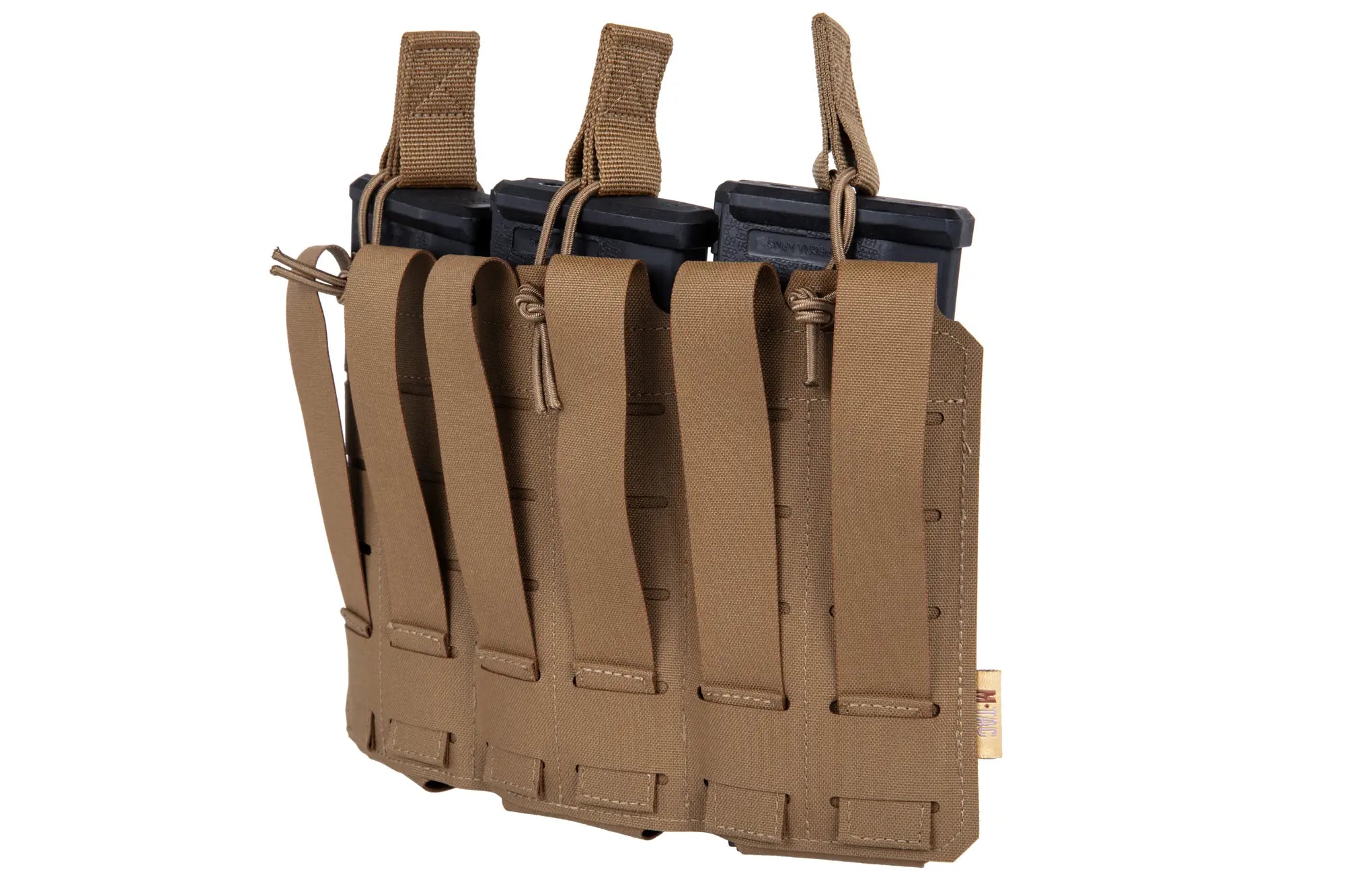 M-Tac Flexible loader for 3 magazines Elite Laser Cut Coyote Brown-1