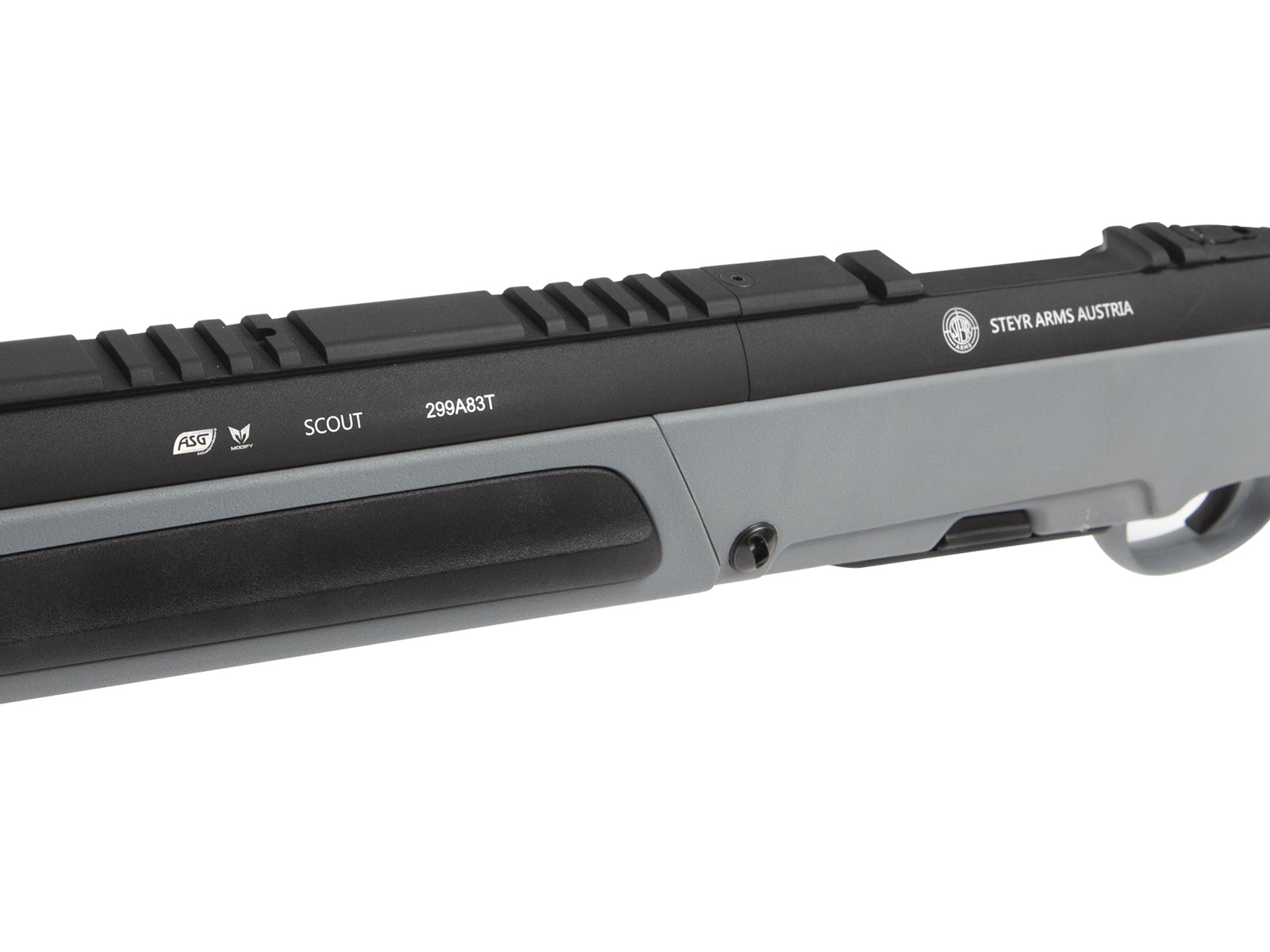 ASG Steyr Scout Sniper Rifle, Spring-Action - Black