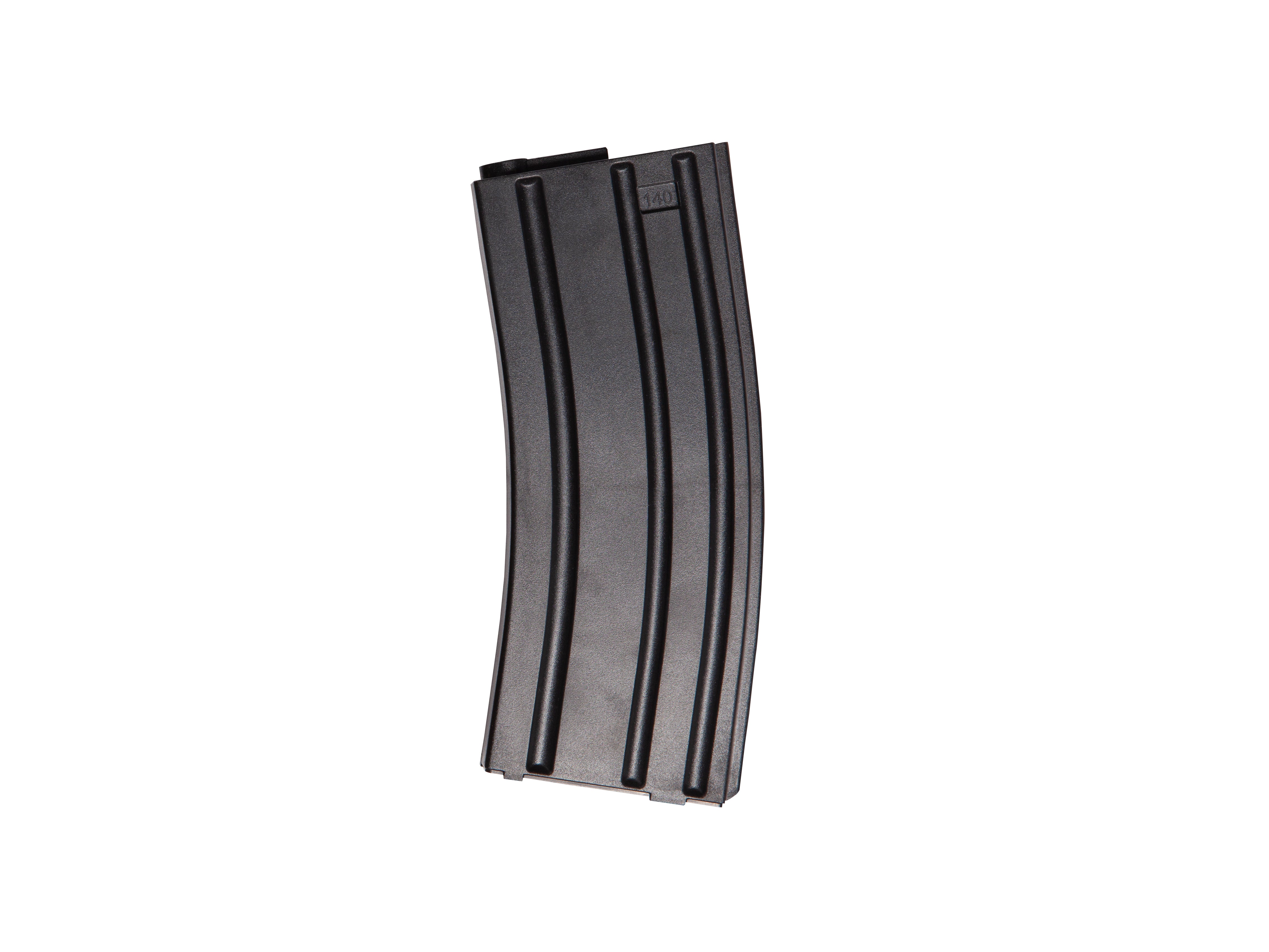 ASG M4 / AR15 Mid-Cap Magazine, 140 BBs, Plastic - Black