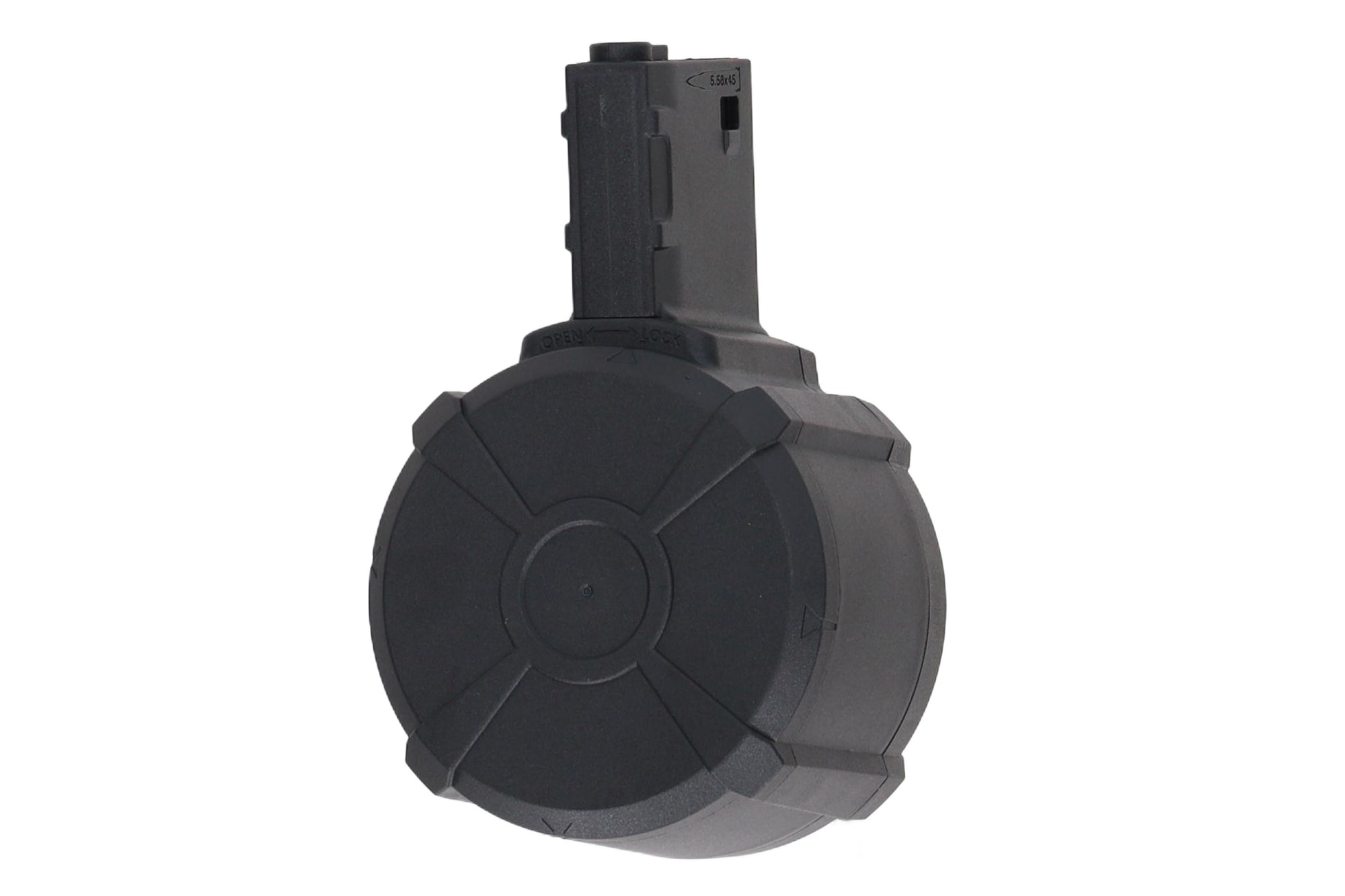 Specna Arms M4/AR15 1500-Round Electric Drum Magazine – Black-1
