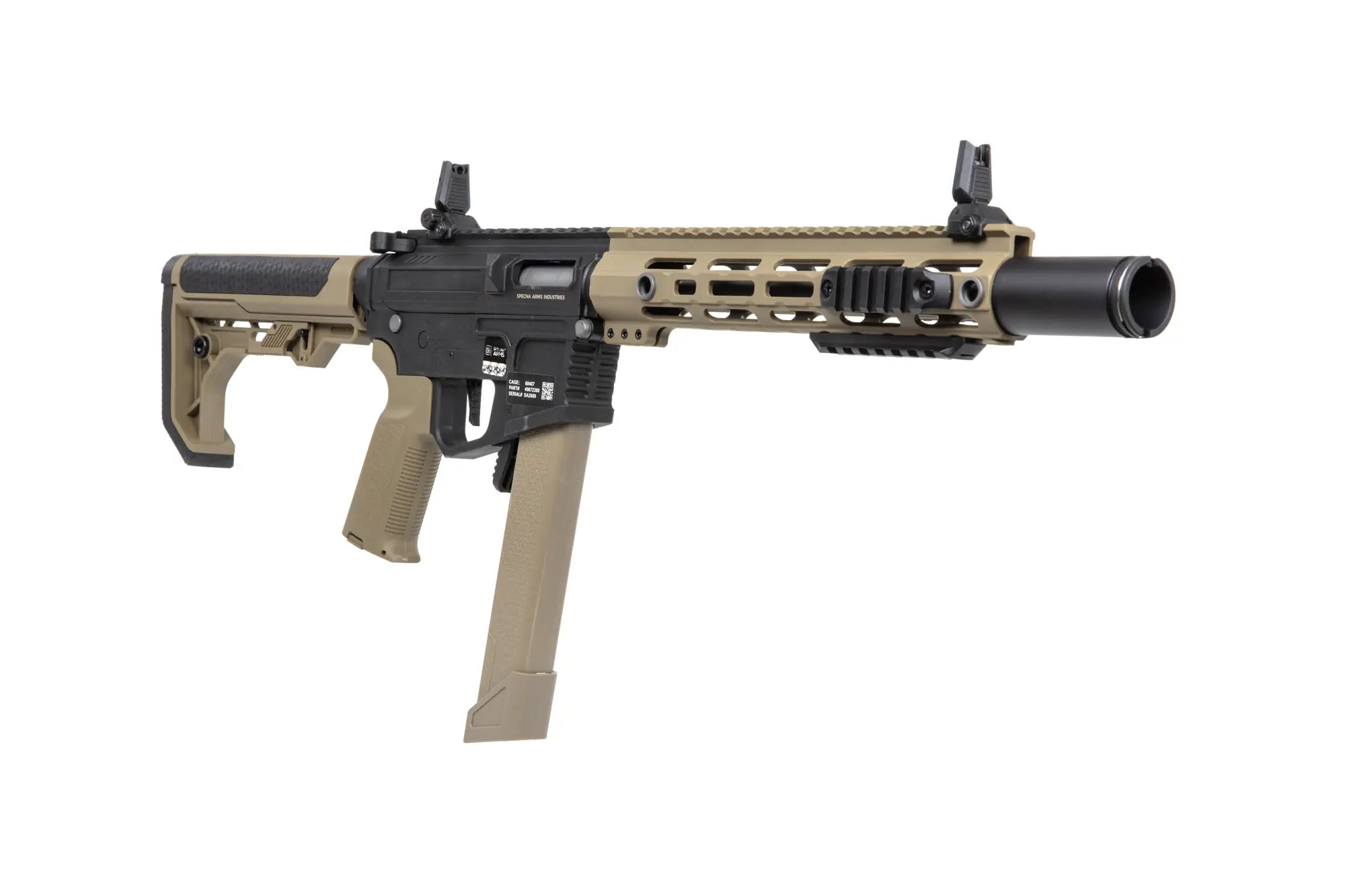 airsoft rifle SA-FX02 FLEX HAL ETU Half-Tan