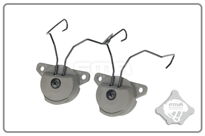FMA EXFIL Helmet Mount for MSA Sordin Headset - FG