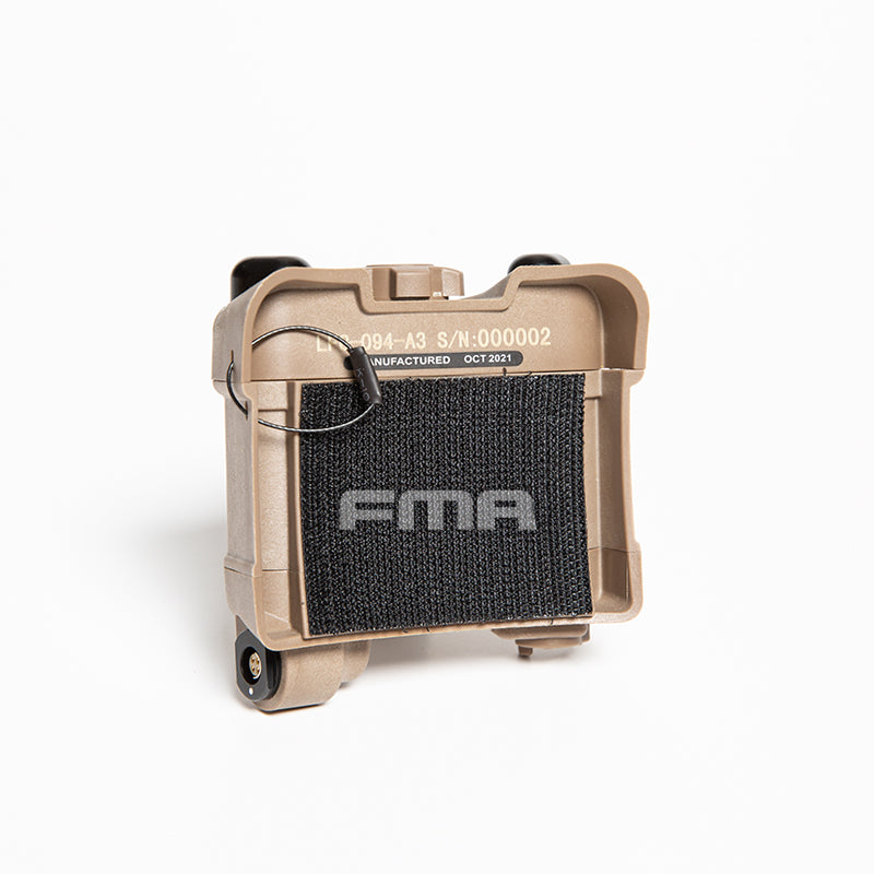 FMA PVS-31 Functional NVG Battery Case with IR Beacon - Tan
