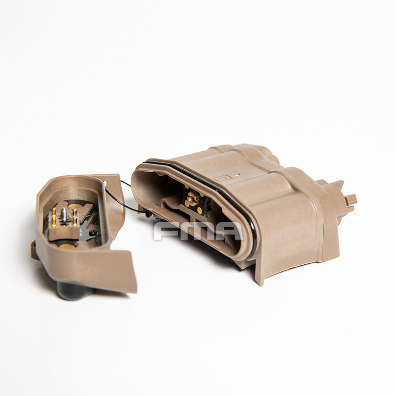 FMA PVS-31 Functional NVG Battery Case with IR Beacon - Tan