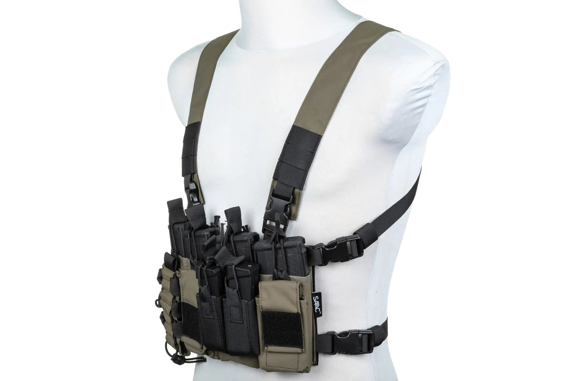 Tactical Adaptive Chest Rig Vest - Ranger Green