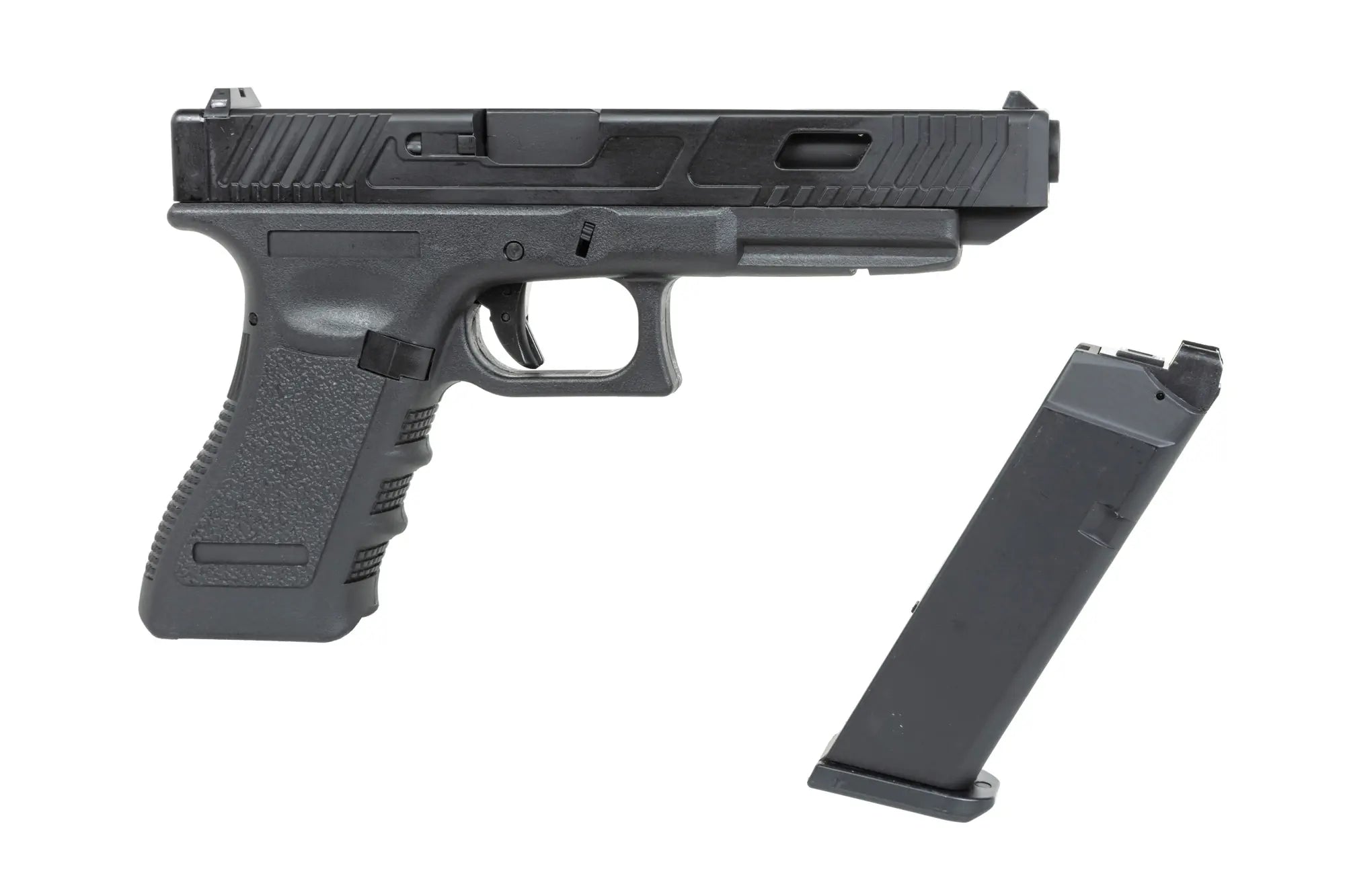 E&C EC-1202 airsoft pistol Black-1