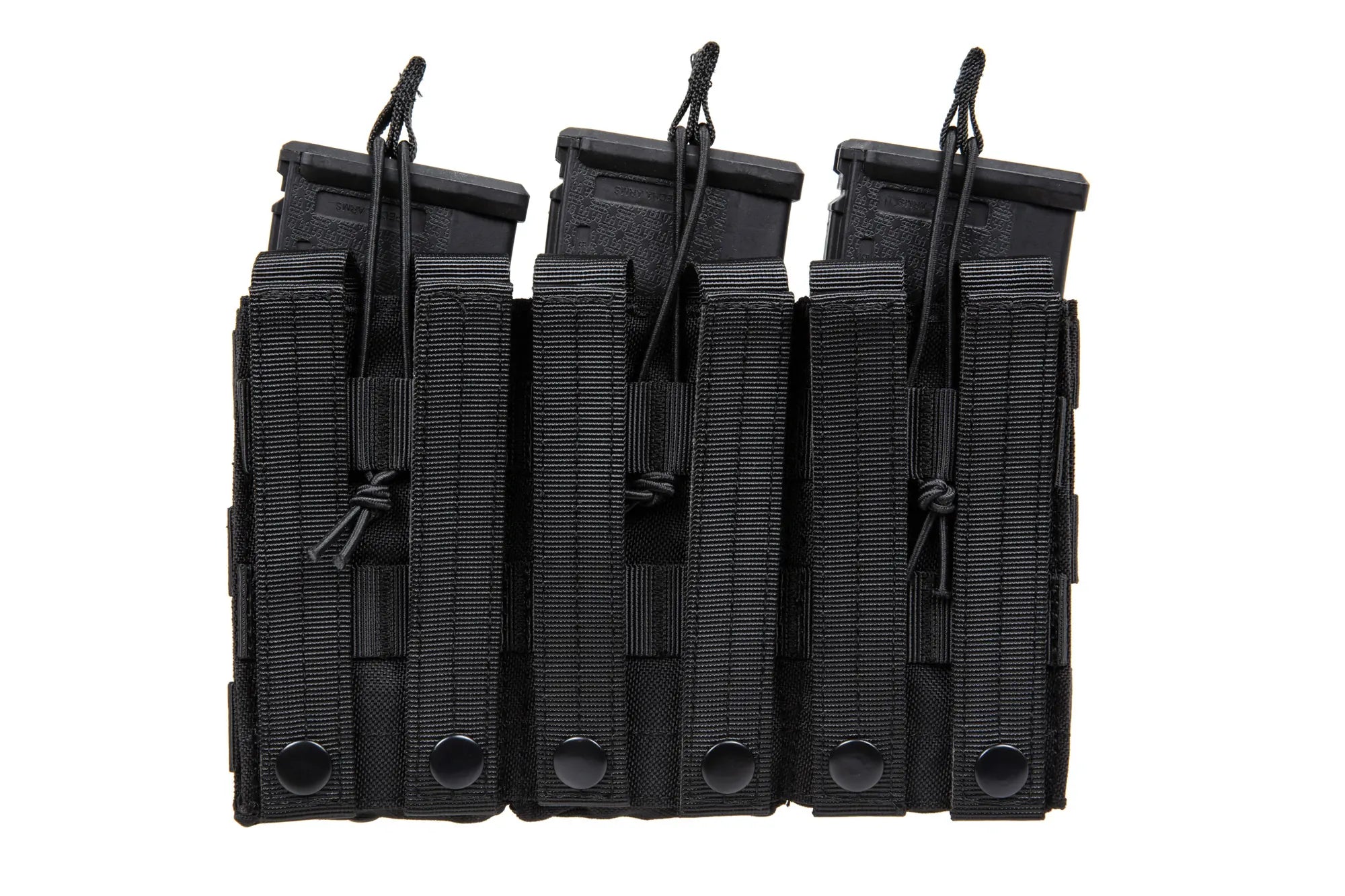 Triple open type pouch M4 magazines Black