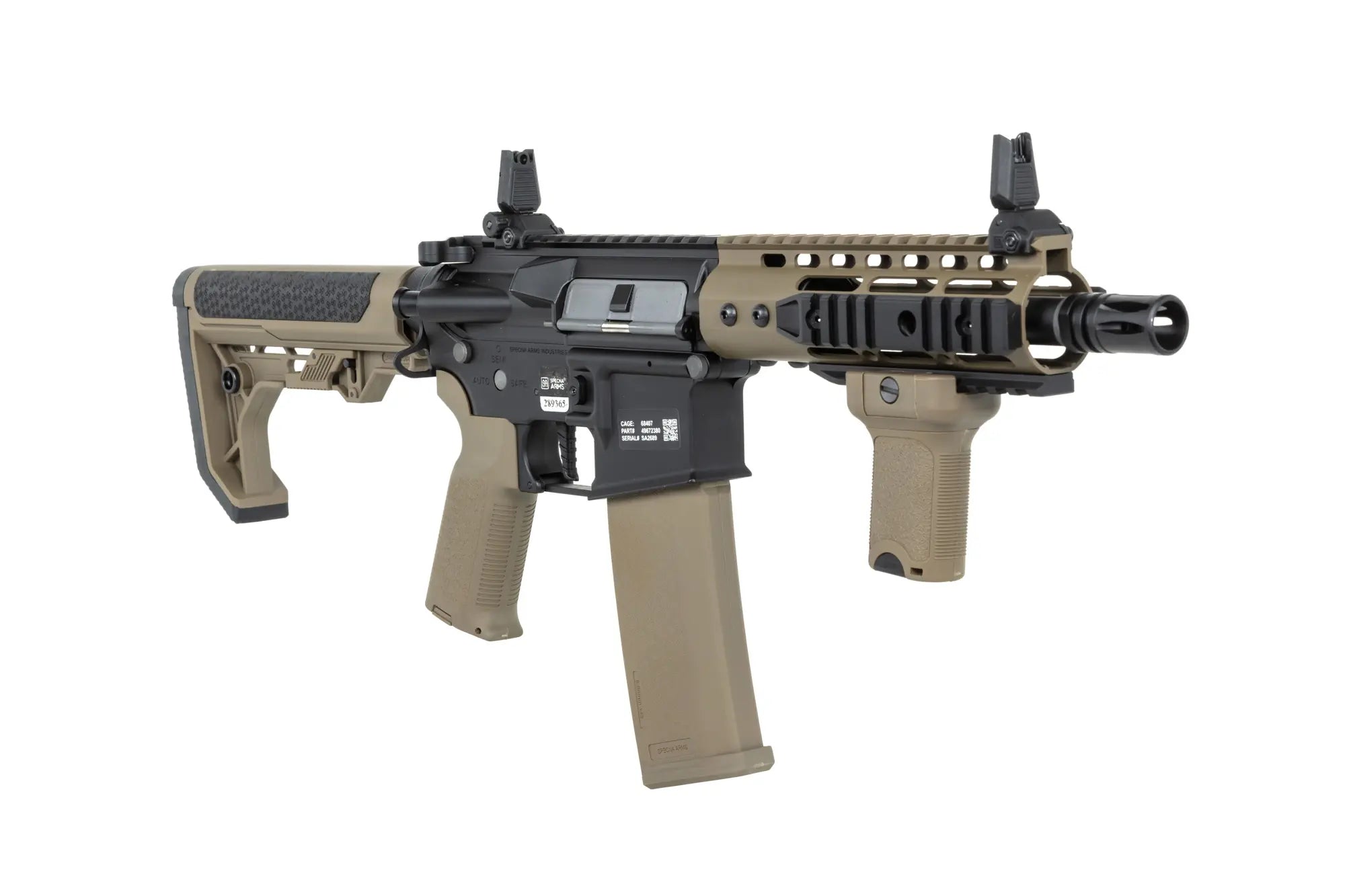 RRA SA-P12 PRIME HAL ETU Light Ops Stock Airsoft Replica High Torque Half-Tan Version