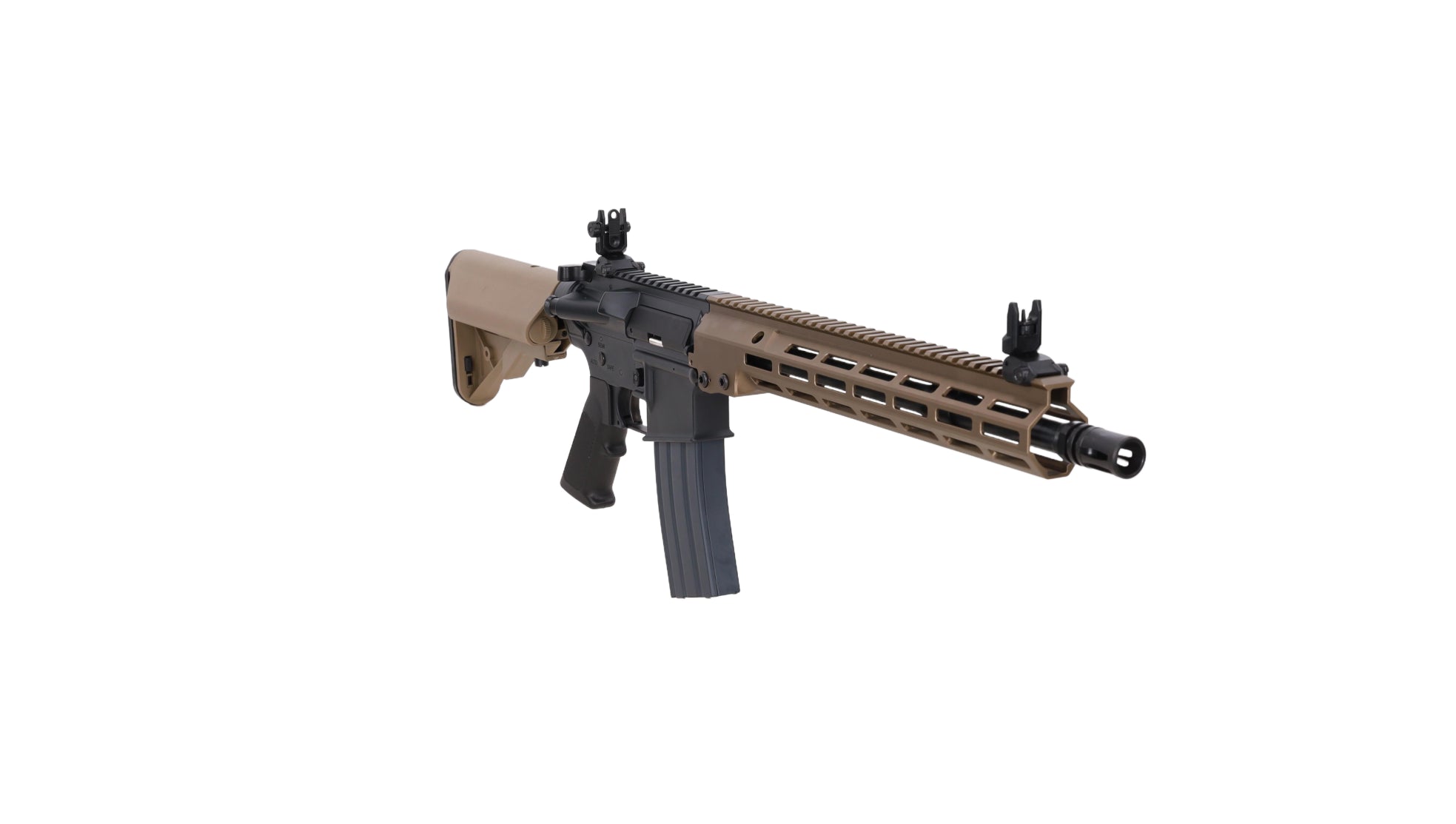 Cyma M4/AR15 MK16 CGS GBBR Assault Rifle 14.5" - Half-Tan-5