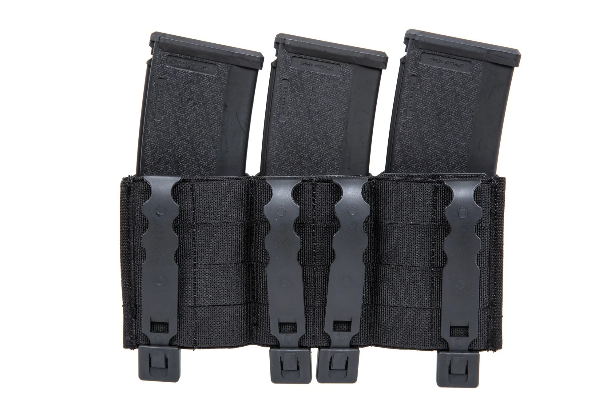 Wosport triple rifle magazine pouch Black-1