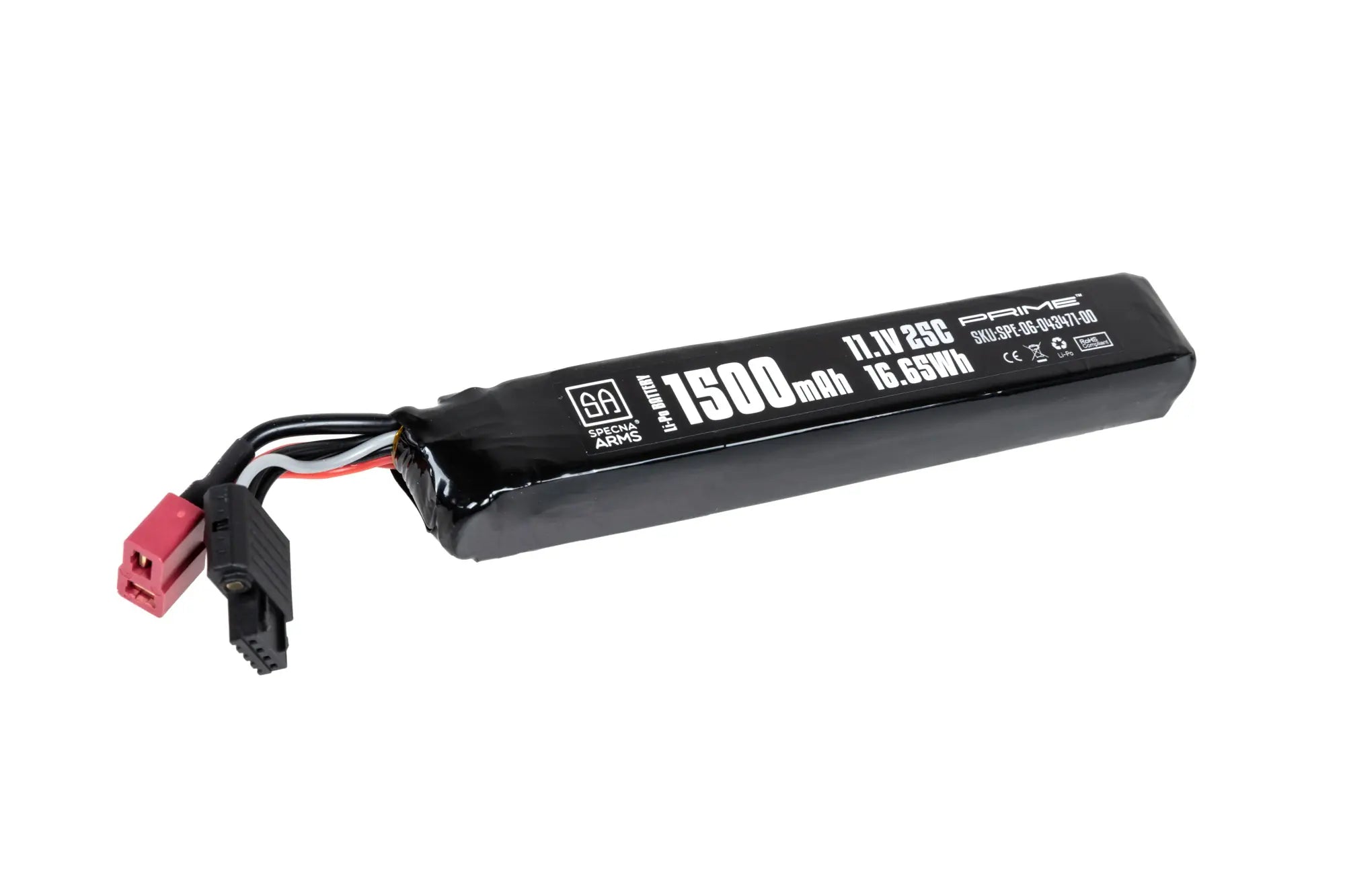 LiPo Battery 1500 mAh 25C 3S1P 11.1V T-Deans G-Tech