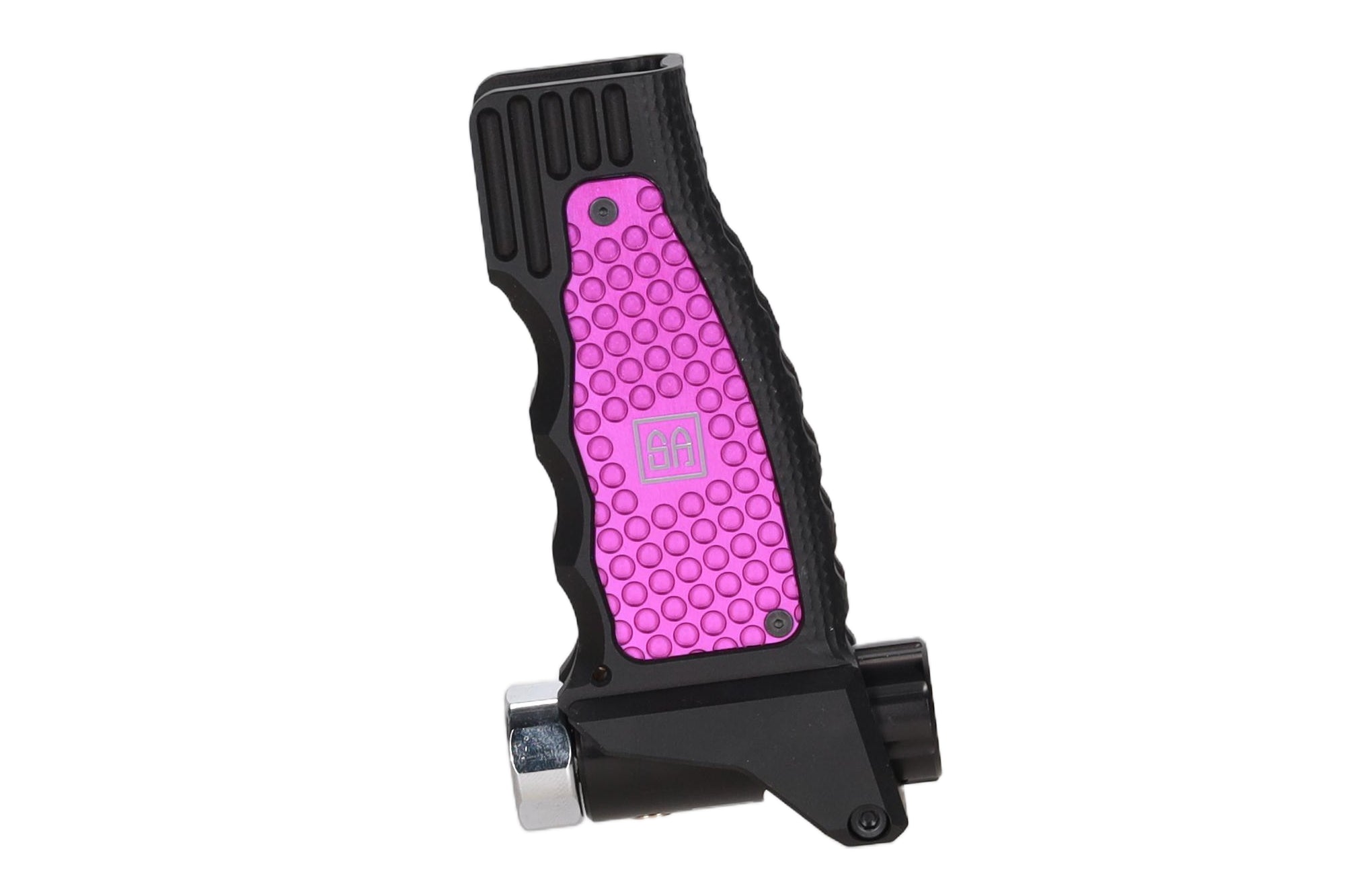 Specna Arms x Mancraft MSG Speedsoft Grip pistol grip with MMR regulator Violet-1